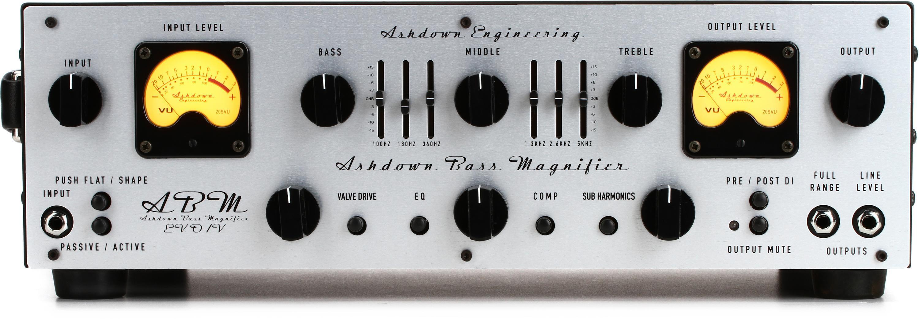 Ashdown ABM 600 DR EVO IV 600-watt Bass Head