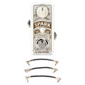 Photo of TC Electronic Spark Mini Boost Pedal with Patch Cables
