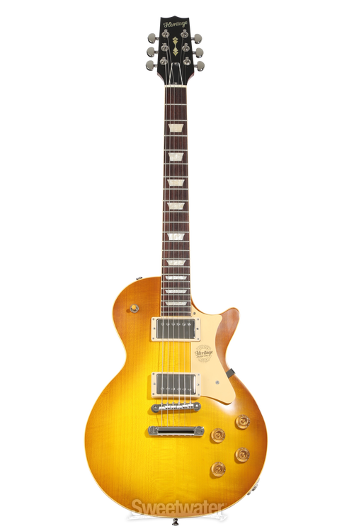 Heritage Custom Core Plain Top H-150 - Dirty Lemon Burst | Sweetwater