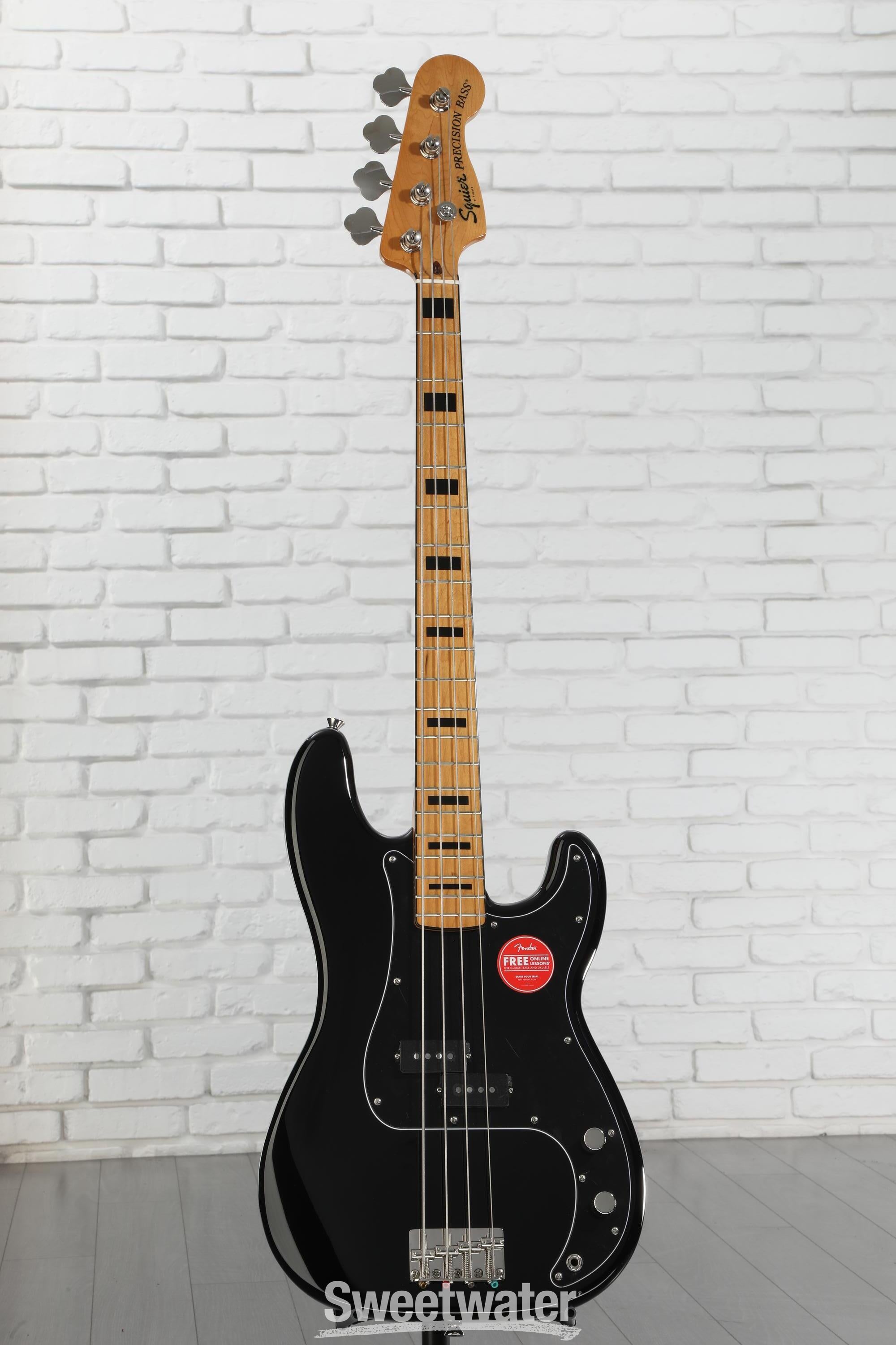 Squier Classic Vibe '70s Precision Bass - Black | Sweetwater