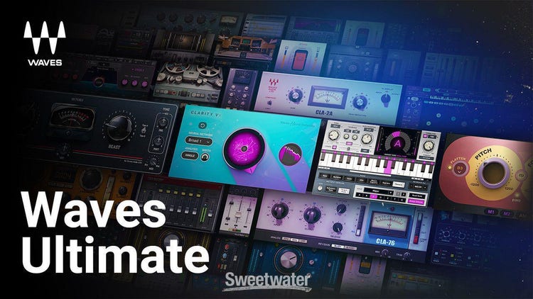 Waves Creative Access Ultimate - Annual Subscription, Non-renewing