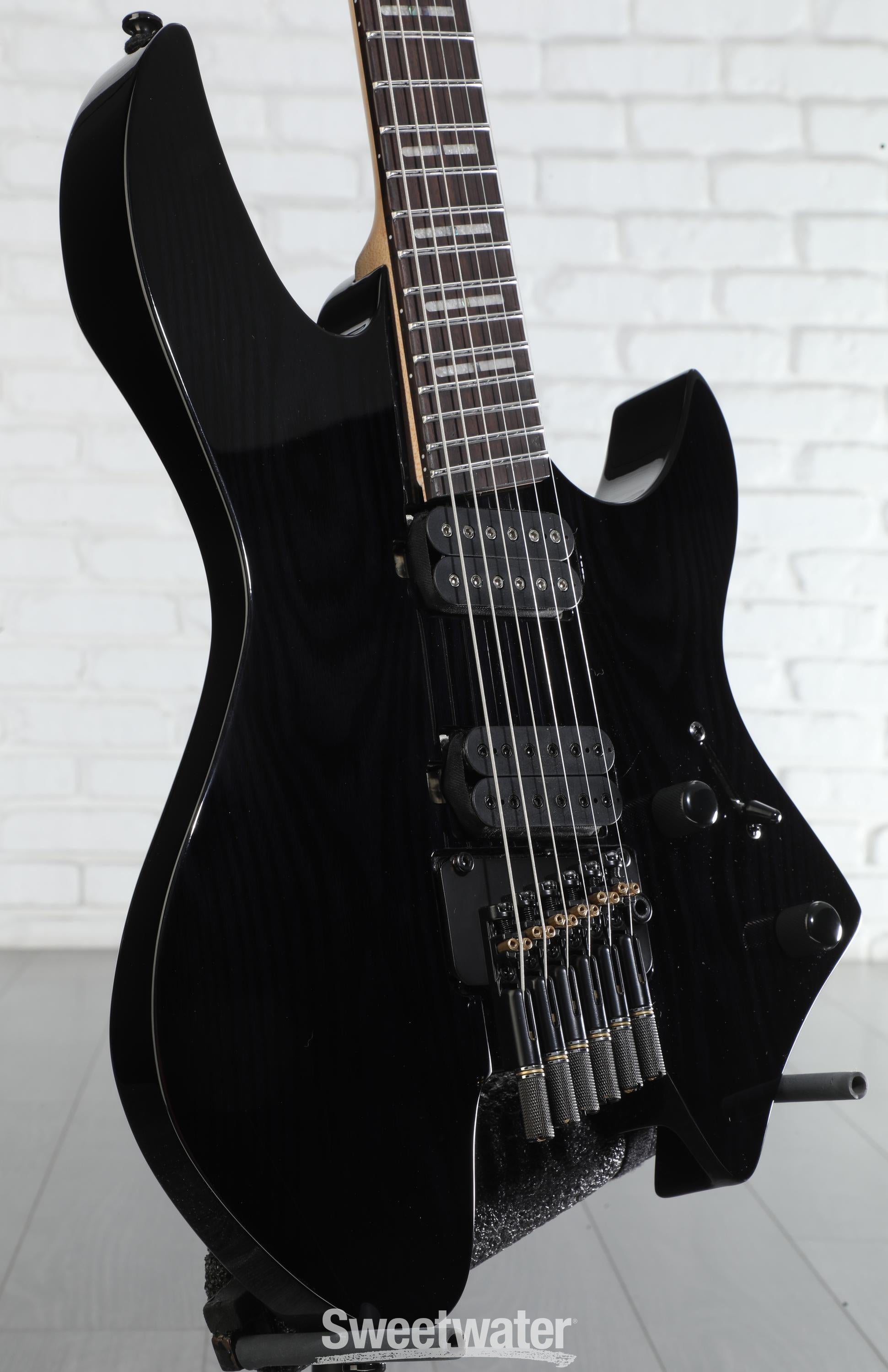 Sire Larry Carlton X6 Headless Electric Guitar - Transparent Black