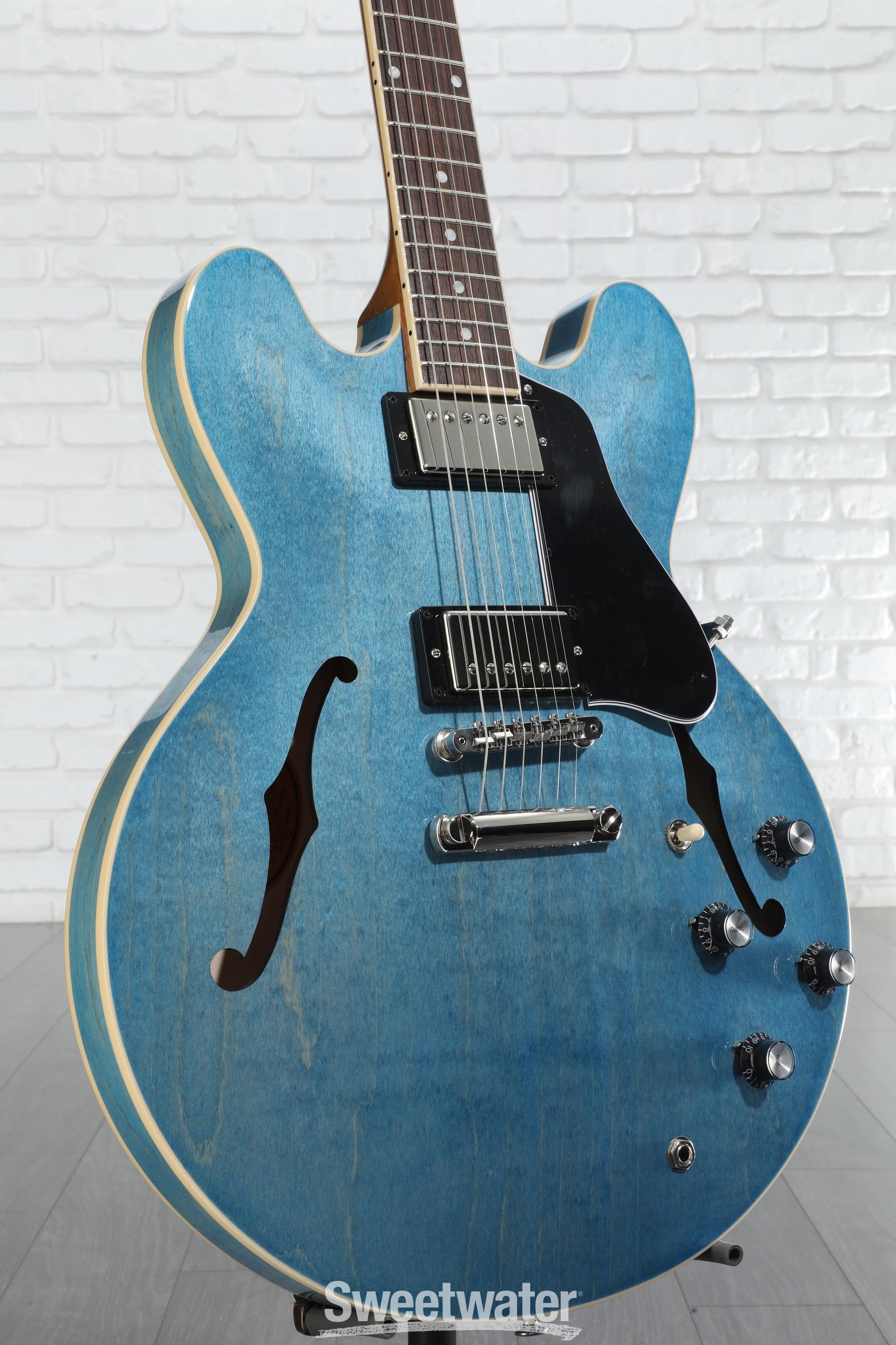 Gibson ES-335 Semi-hollowbody Electric Guitar - Ocean Blue