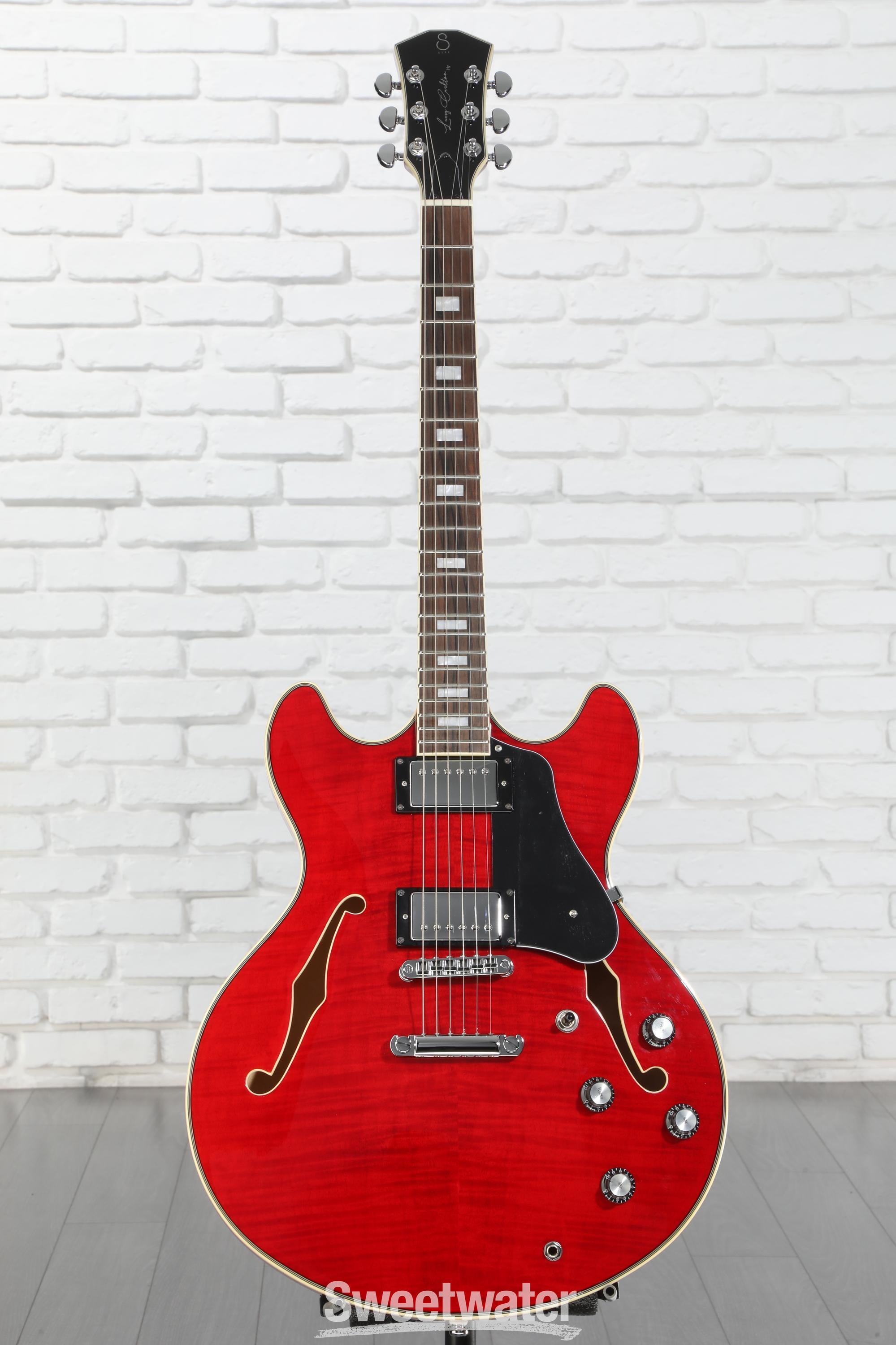 ギター Sire H7 Sire Larry Carlton H7 Semi-hollow Electric Guitar - See Through