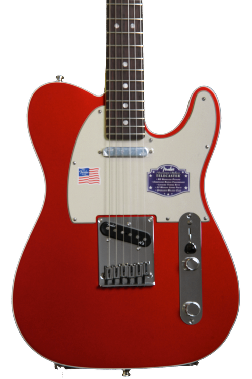 Fender American Deluxe Telecaster - Candy Apple Red, Rosewood | Sweetwater