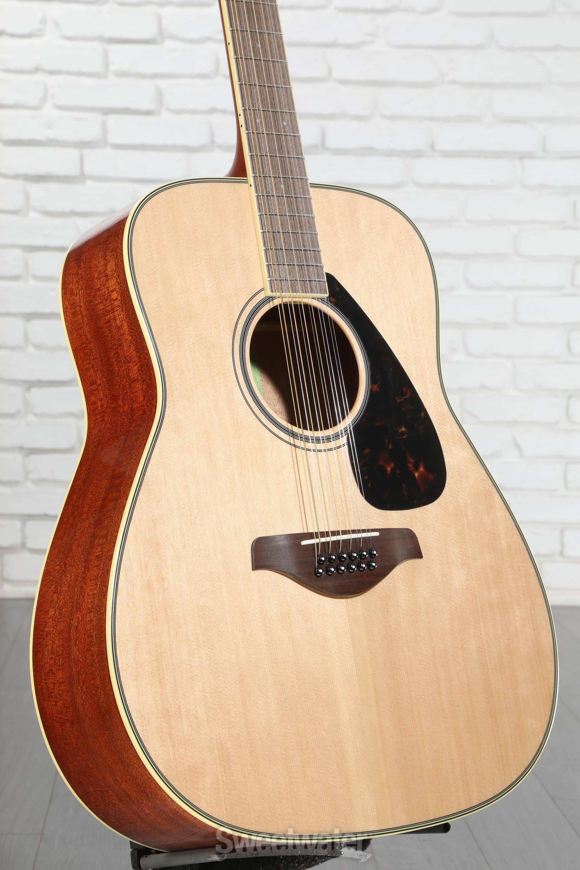 Yamaha FG820-12 12-string Acoustic Guitar - Natural | Sweetwater