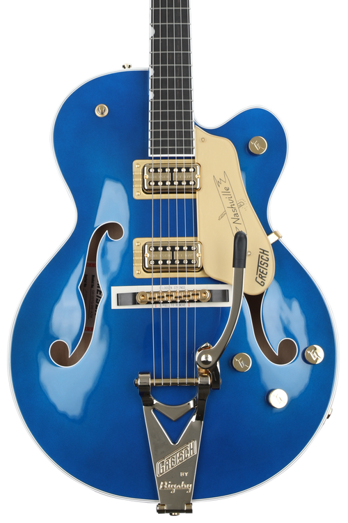Gretsch G6120TG Players Edition Nashville with Bigsby - Azure