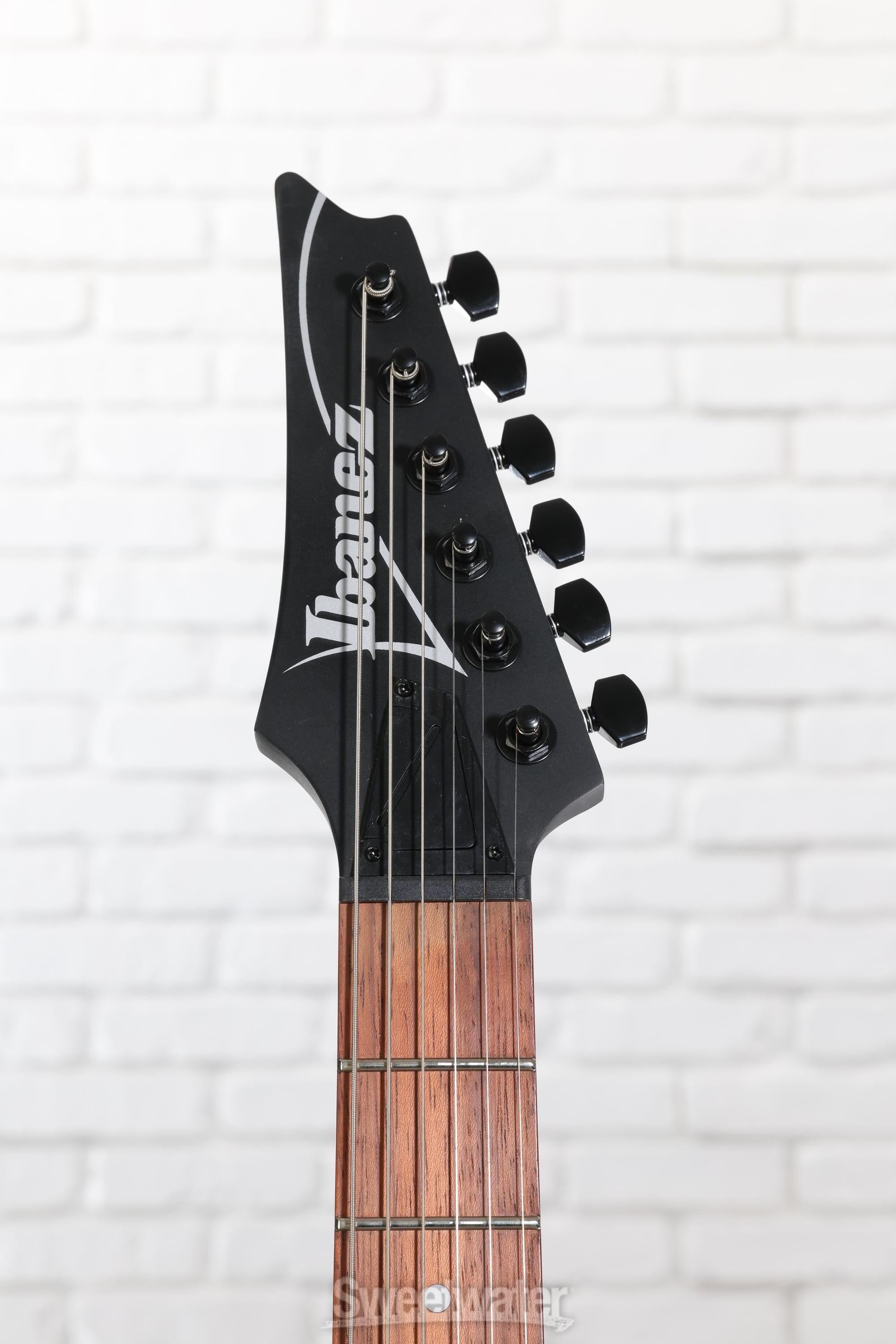 Ibanez Standard RGRT421 Electric Guitar - Weathered Black | Sweetwater