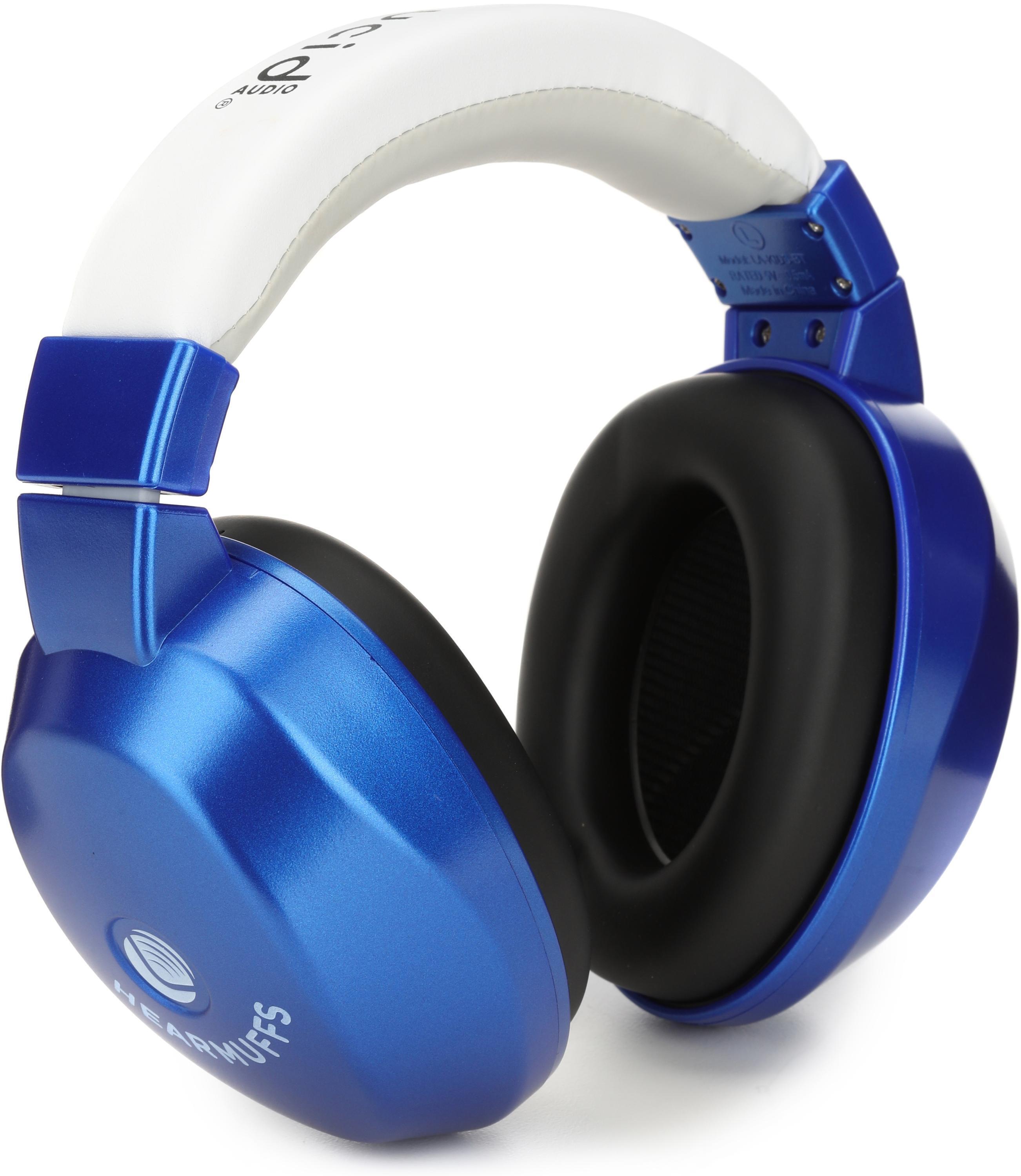 Photo of Lucid Hearing Wireless HearMuffs for Kids - Blue