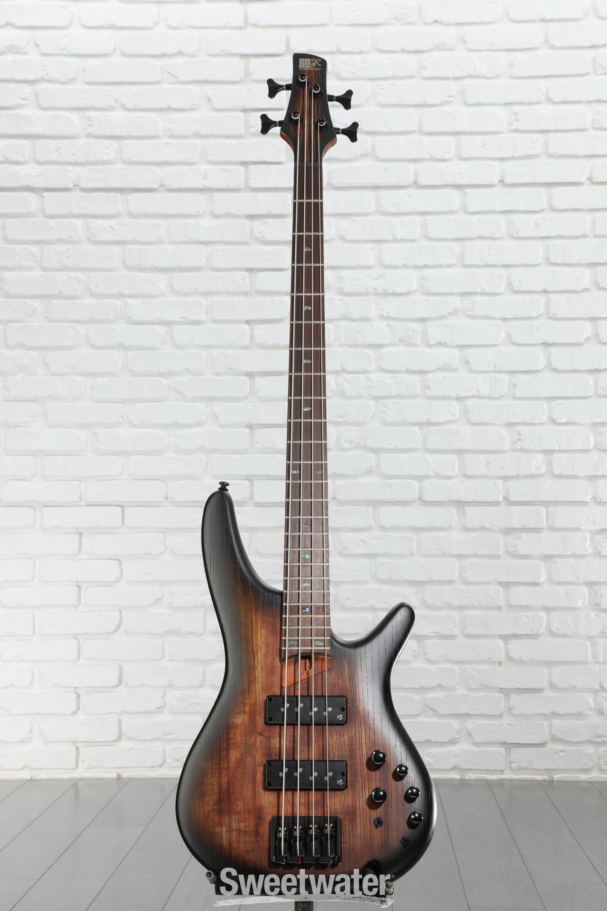 ベース ibanez sr600e Ibanez Standard SR600E Bass Guitar - Antique Brown Stained Burst