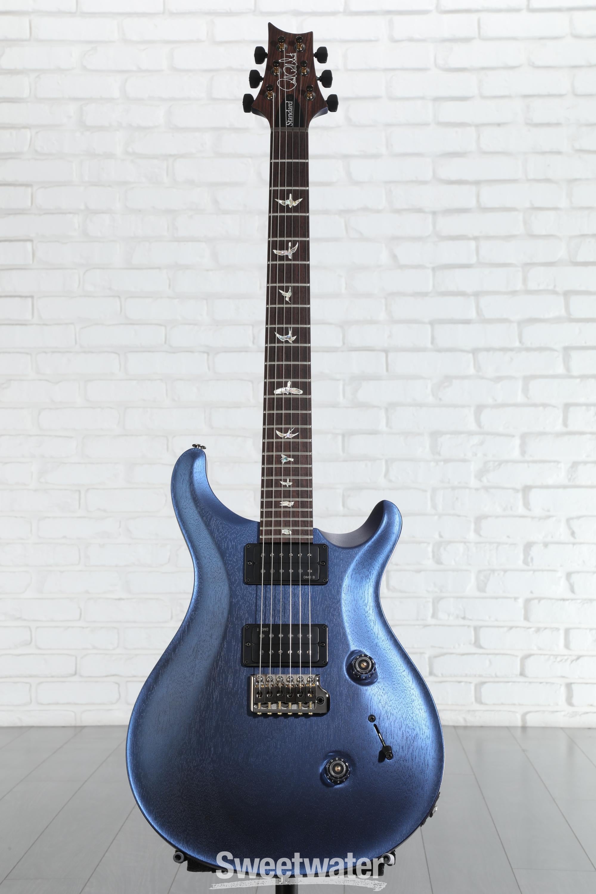 PRS Standard 24 Satin Electric Guitar - Satin Pearl Black | Sweetwater