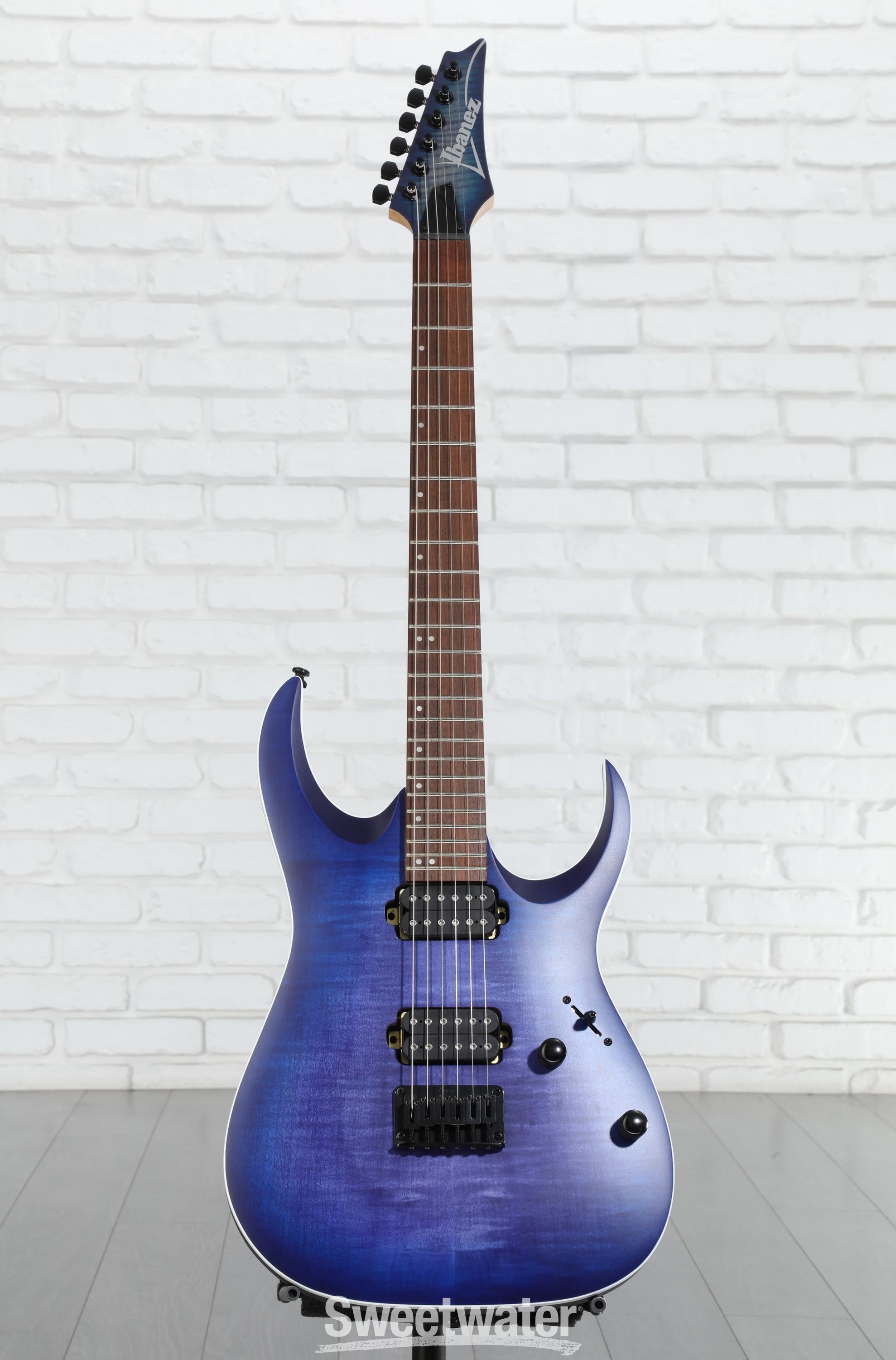 Ibanez RGA42FM - Blue Lagoon Burst Flat | Sweetwater