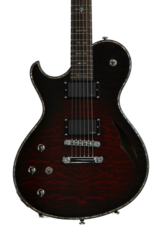 Schecter Hellraiser Solo-6 E/A Left-handed - Black Cherry | Sweetwater