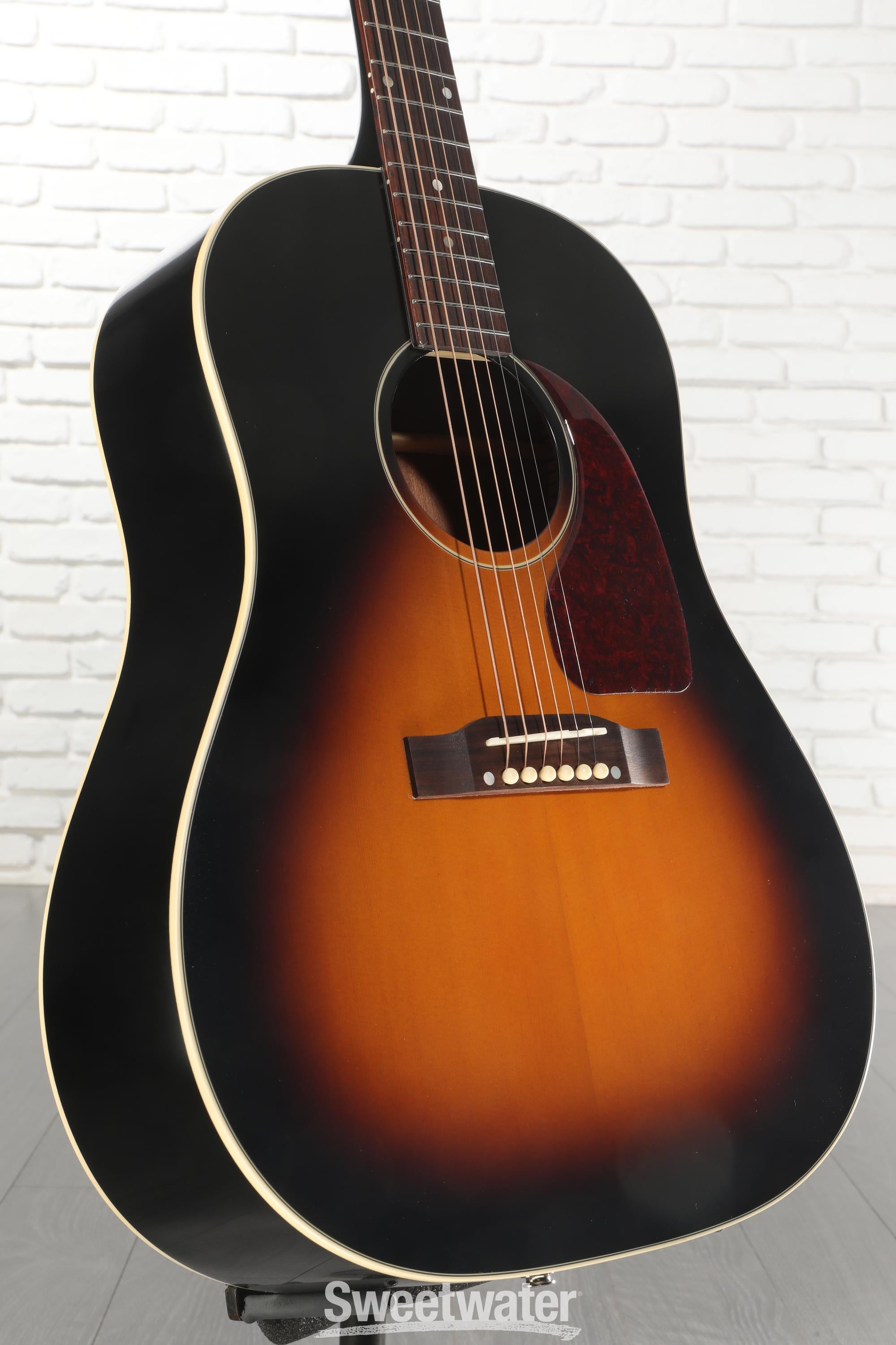 Photo of Epiphone Inspired by Gibson J-45 Standard Acoustic-electric Guitar - Vintage Sunburst