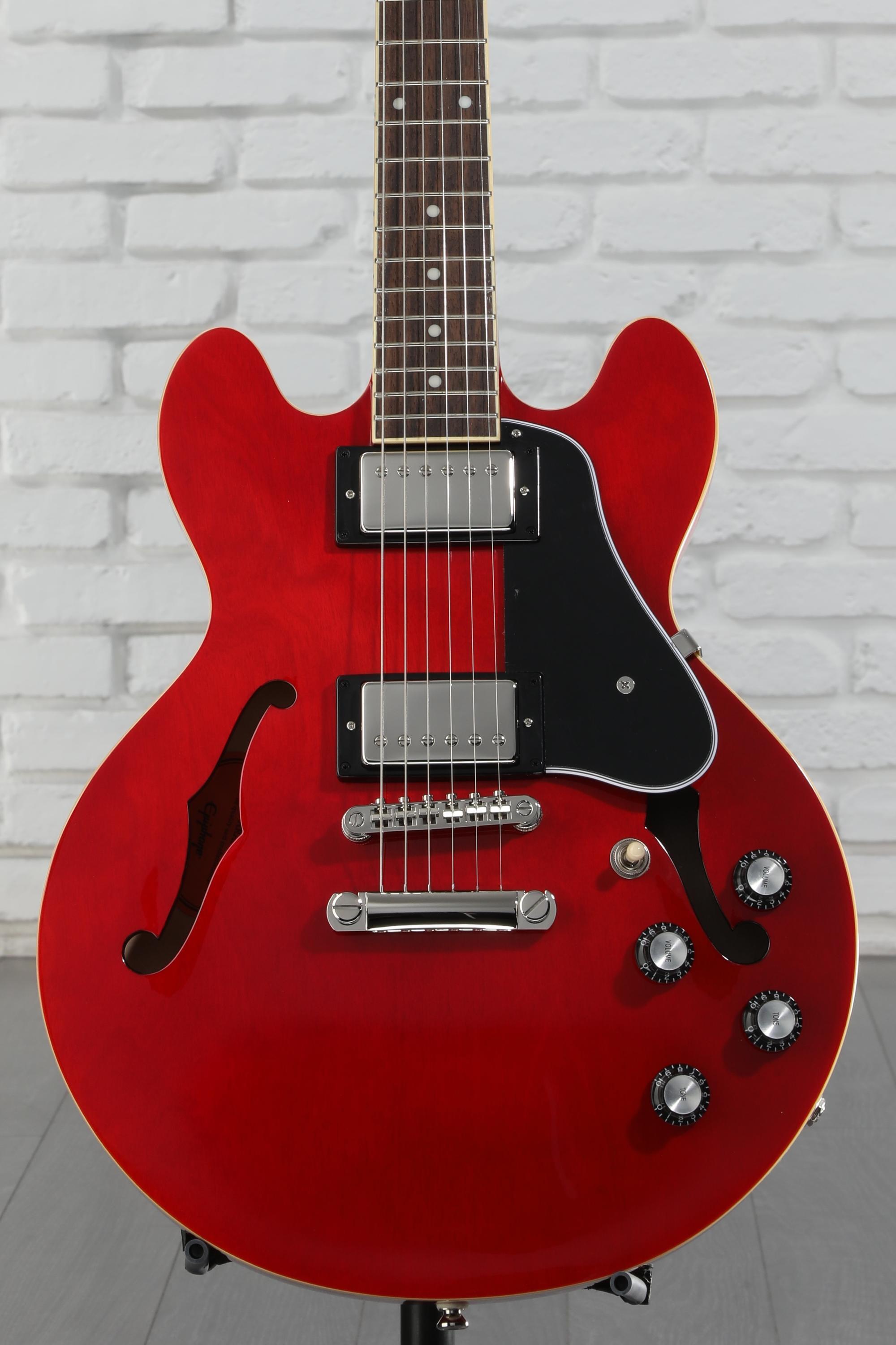 Epiphone Es-339 レッド Epiphone ES-339 Semi-hollowbody - Cherry | Sweetwater