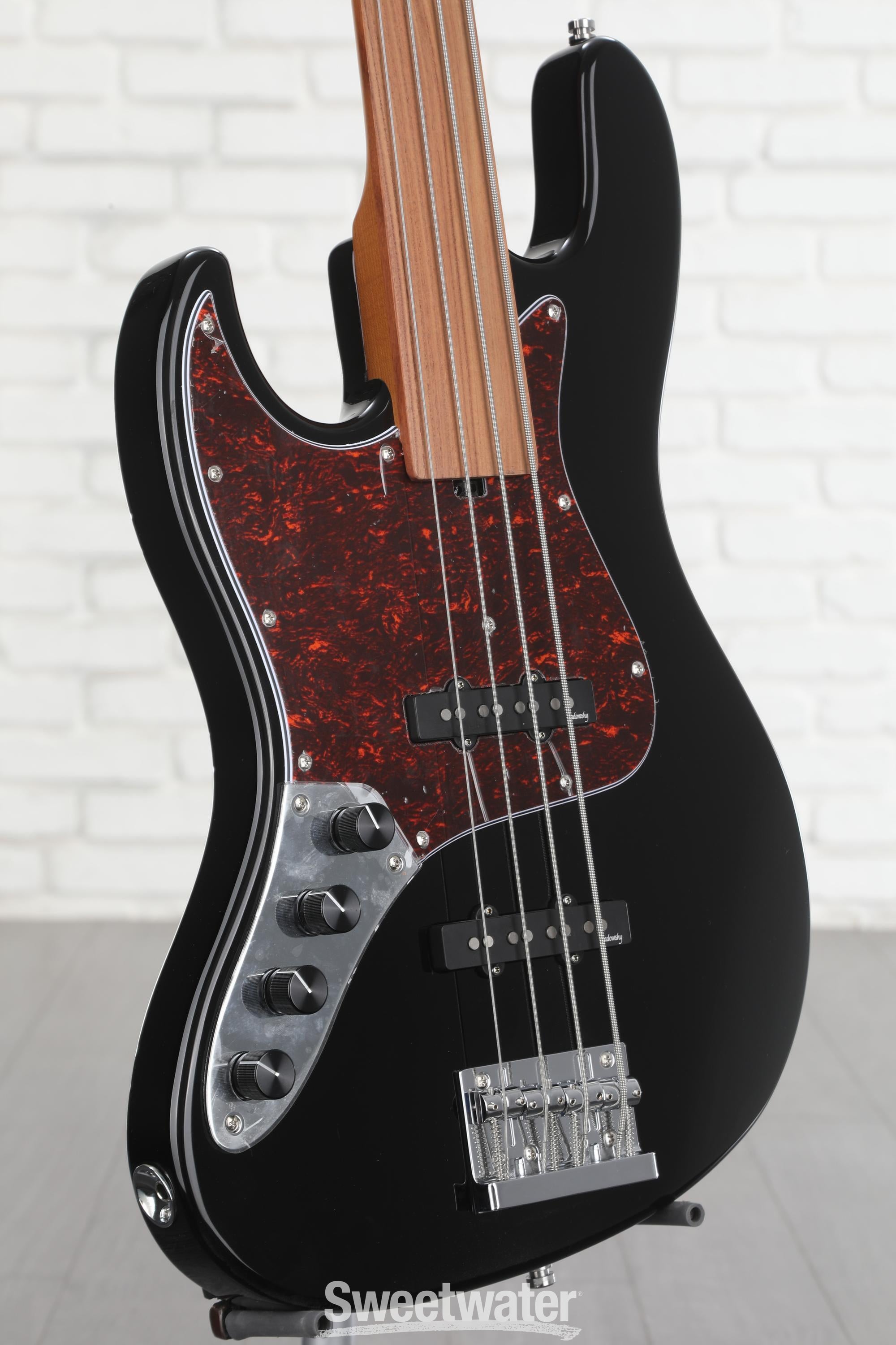 Sadowsky ME21 VJ4 MAPLE Solid Black High Polish エレキベース