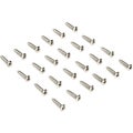 Photo of Fender Pickguard/Control Plate Mounting Screws - Chrome (Set of 24)