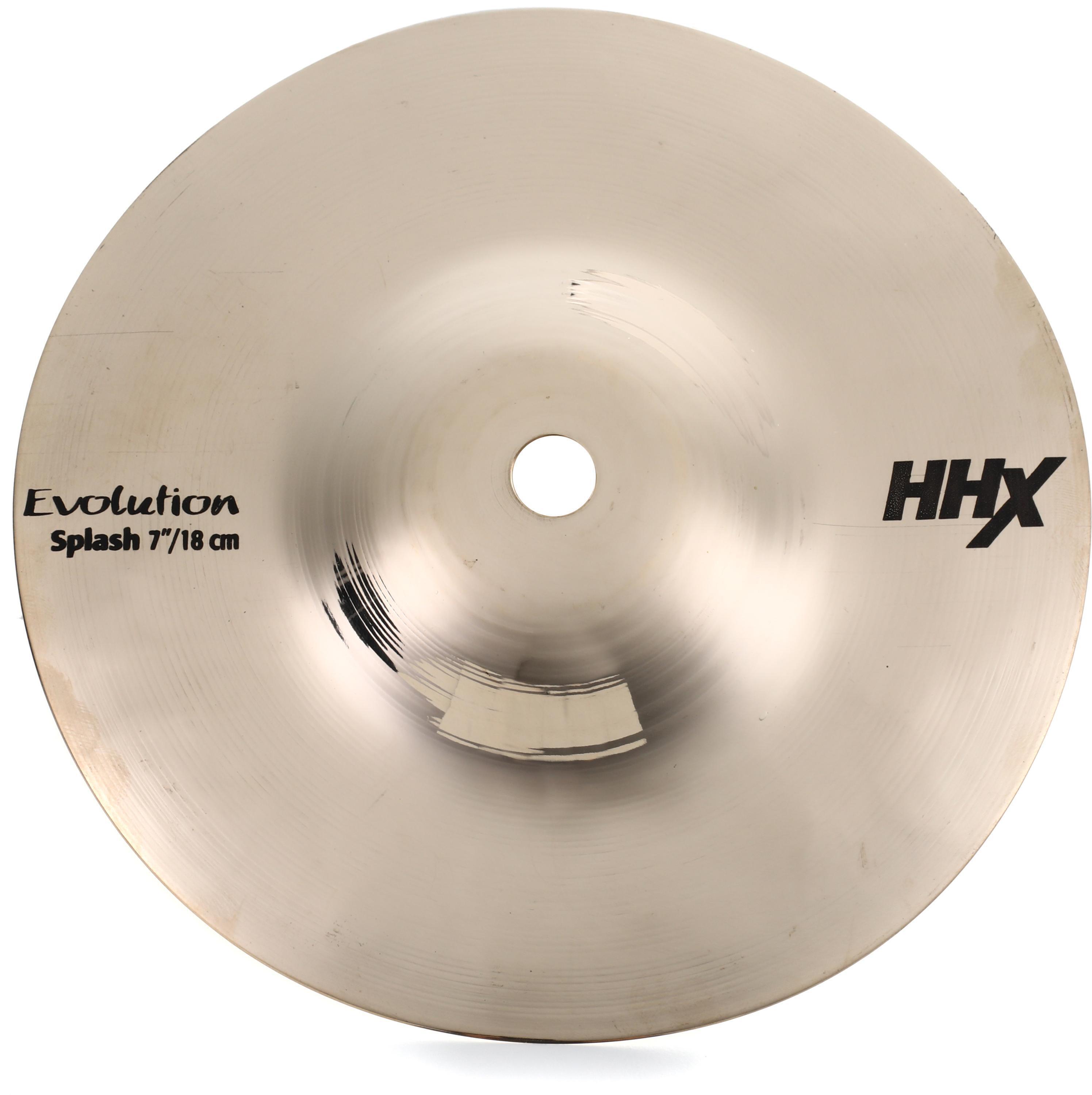 Sabian 7 inch HHX Evolution Splash Cymbal - Brilliant Finish 