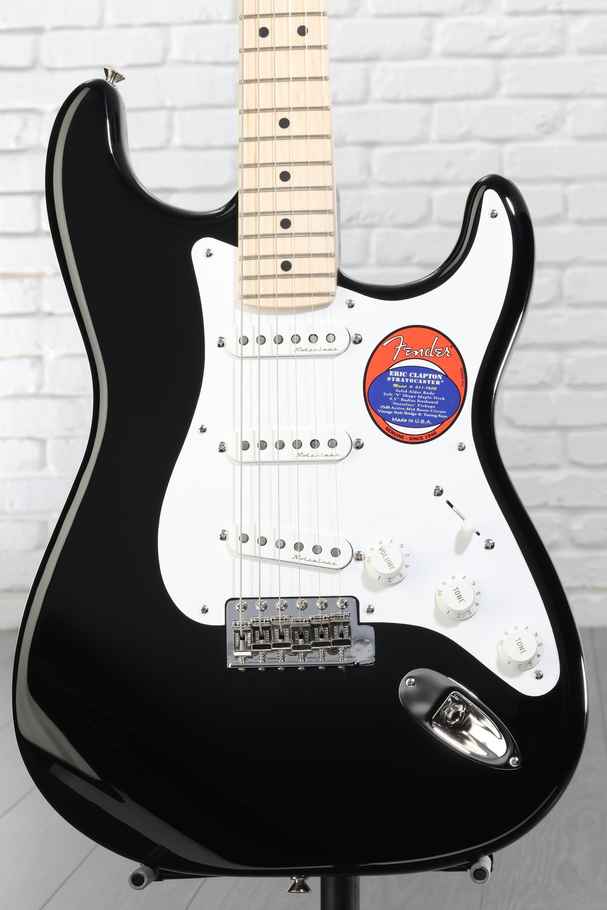 Fender Eric Clapton Stratocaster - Black with Maple Fingerboard