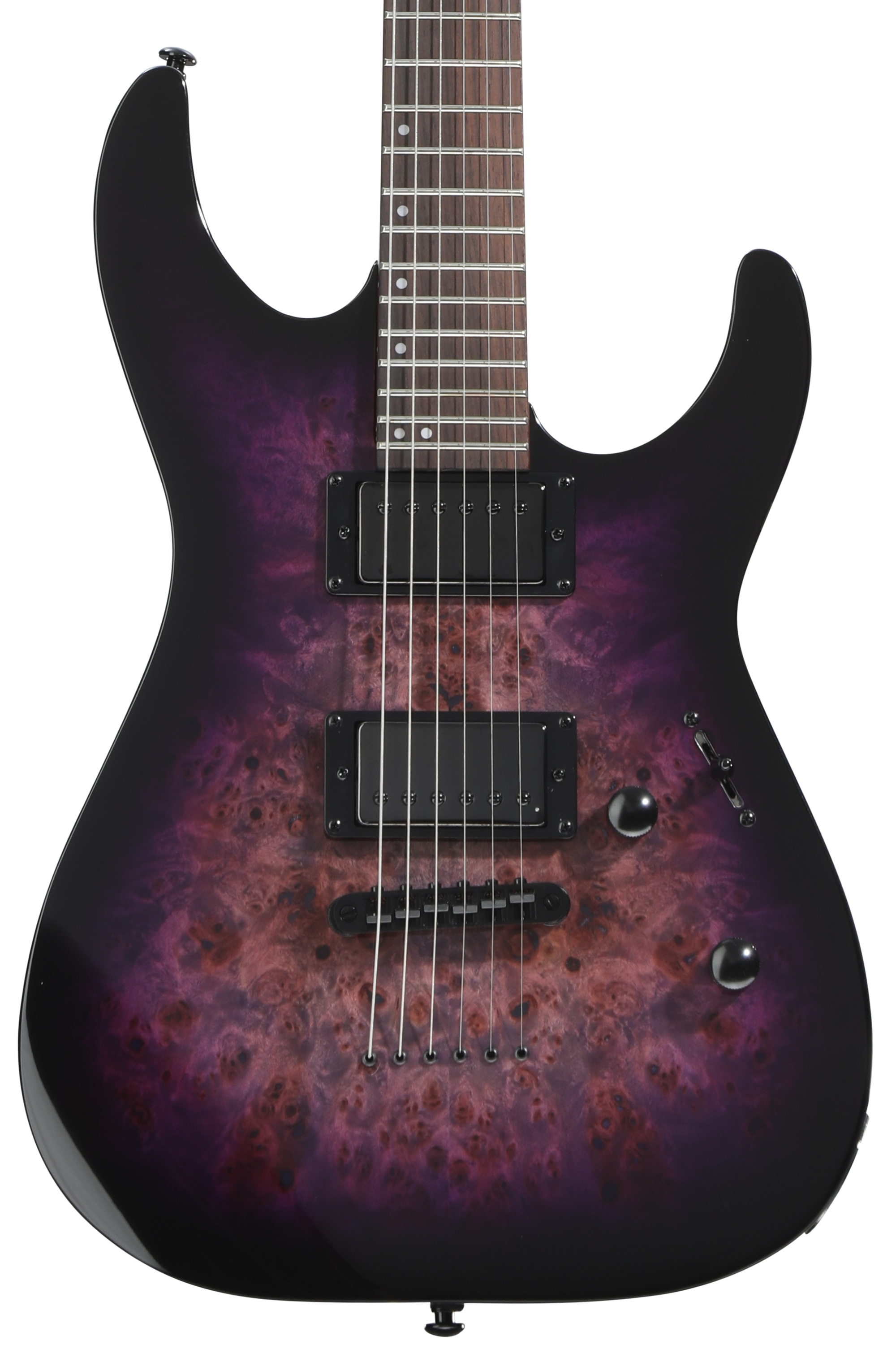 lycee えいみsp ESP LTD H-308 8-string - Satin Black | Sweetwater