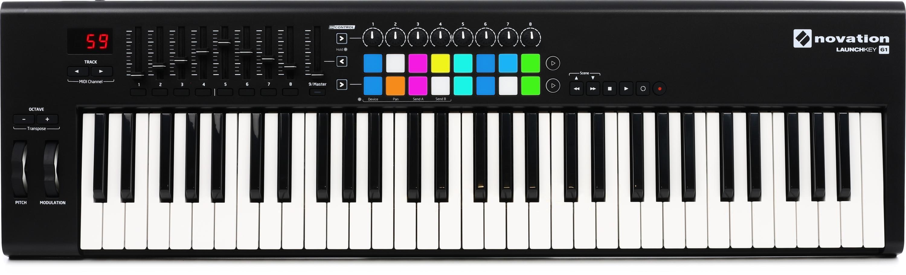 Novation Launchkey 61 61-key Keyboard Controller Reviews