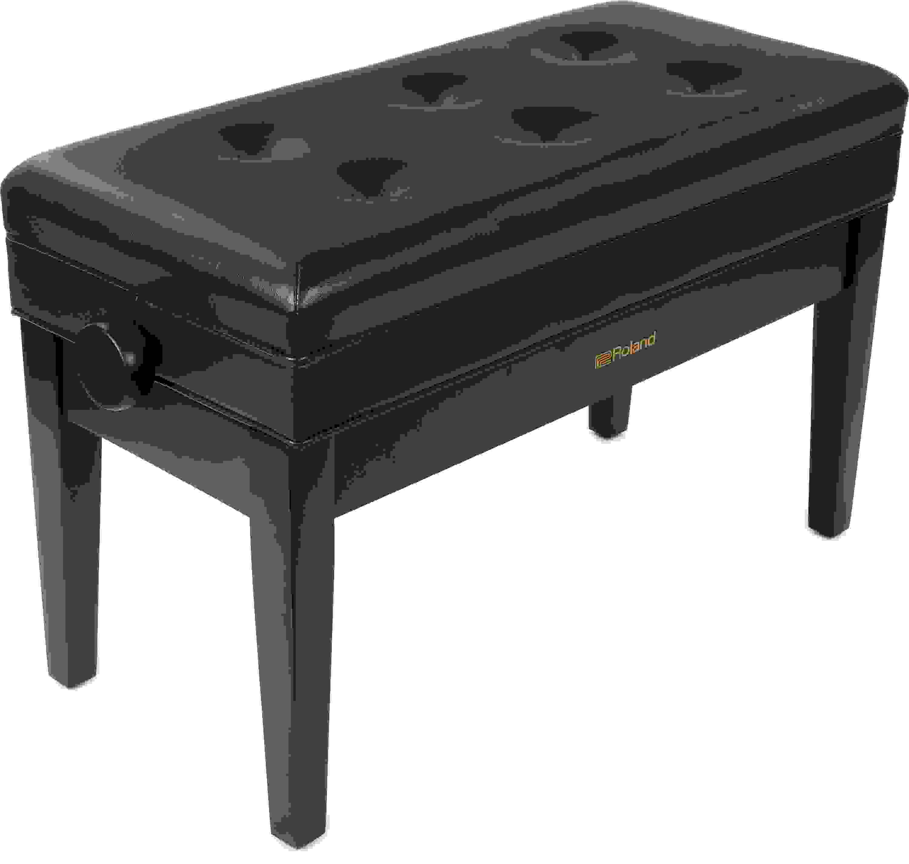 Roland RPB-D400BK Duet Piano Bench - Satin Black