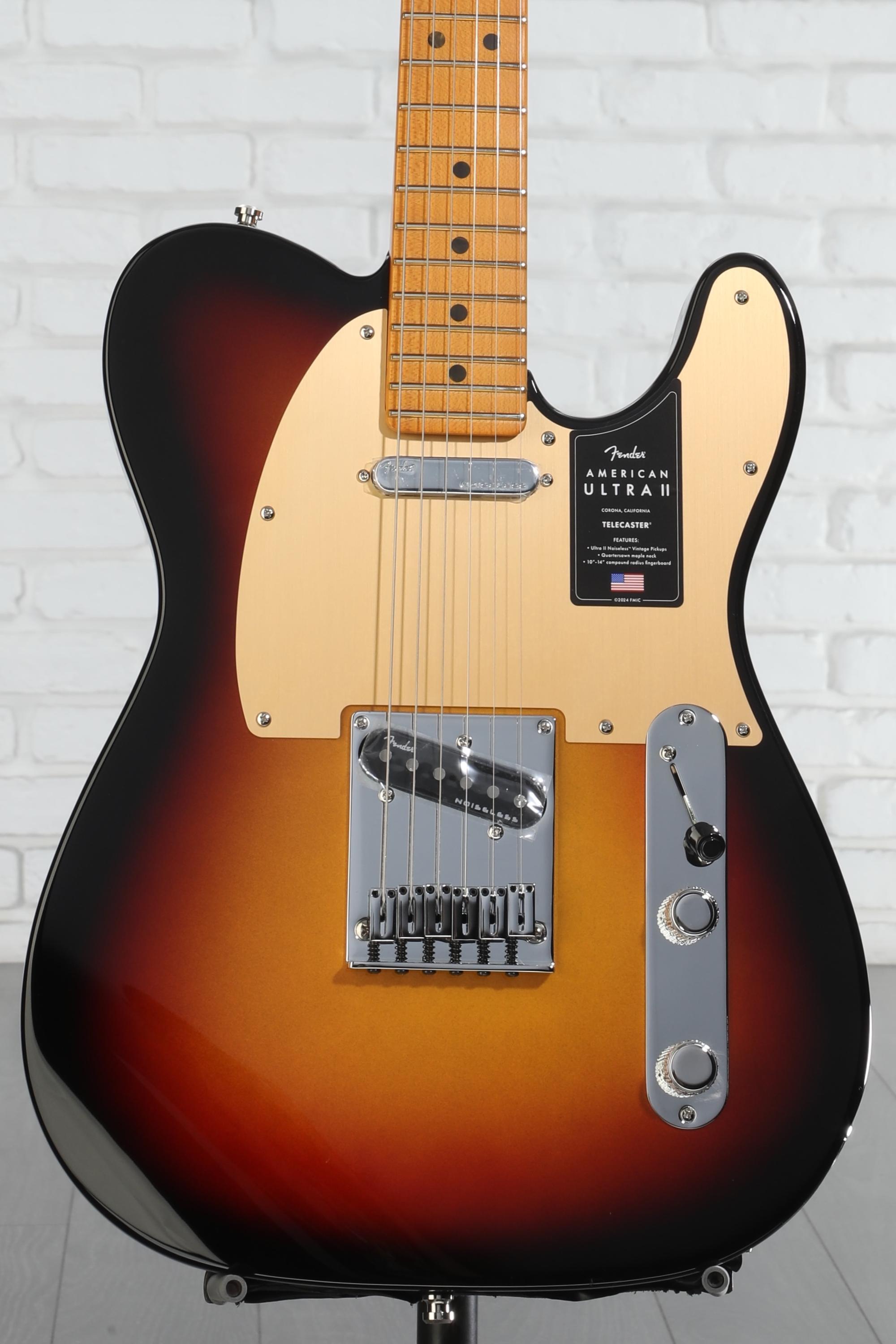交渉可！Fender American Ultra II Telecaster Fender American Ultra II Telecaster Electric Guitar - Ultraburst