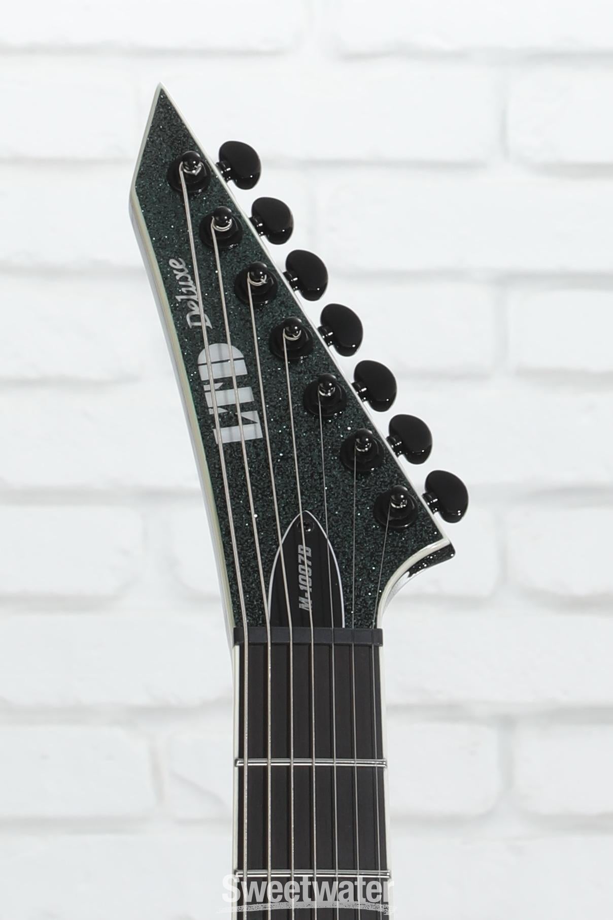 ESP LTD M-1007B 7-string Baritone Electric Guitar - Granite Sparkle