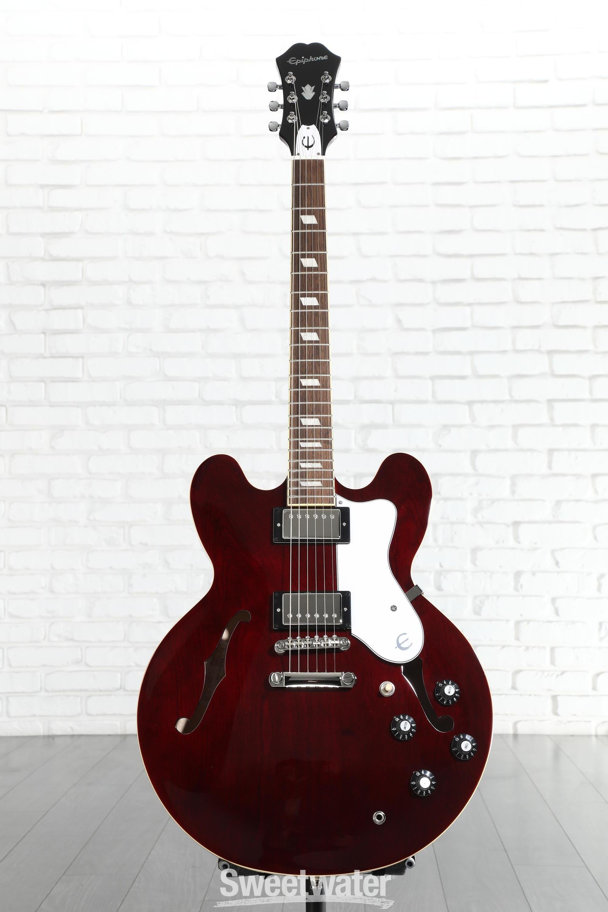 Epiphone Noel Gallagher Riviera Electric Guitar - Dark Red Wine
