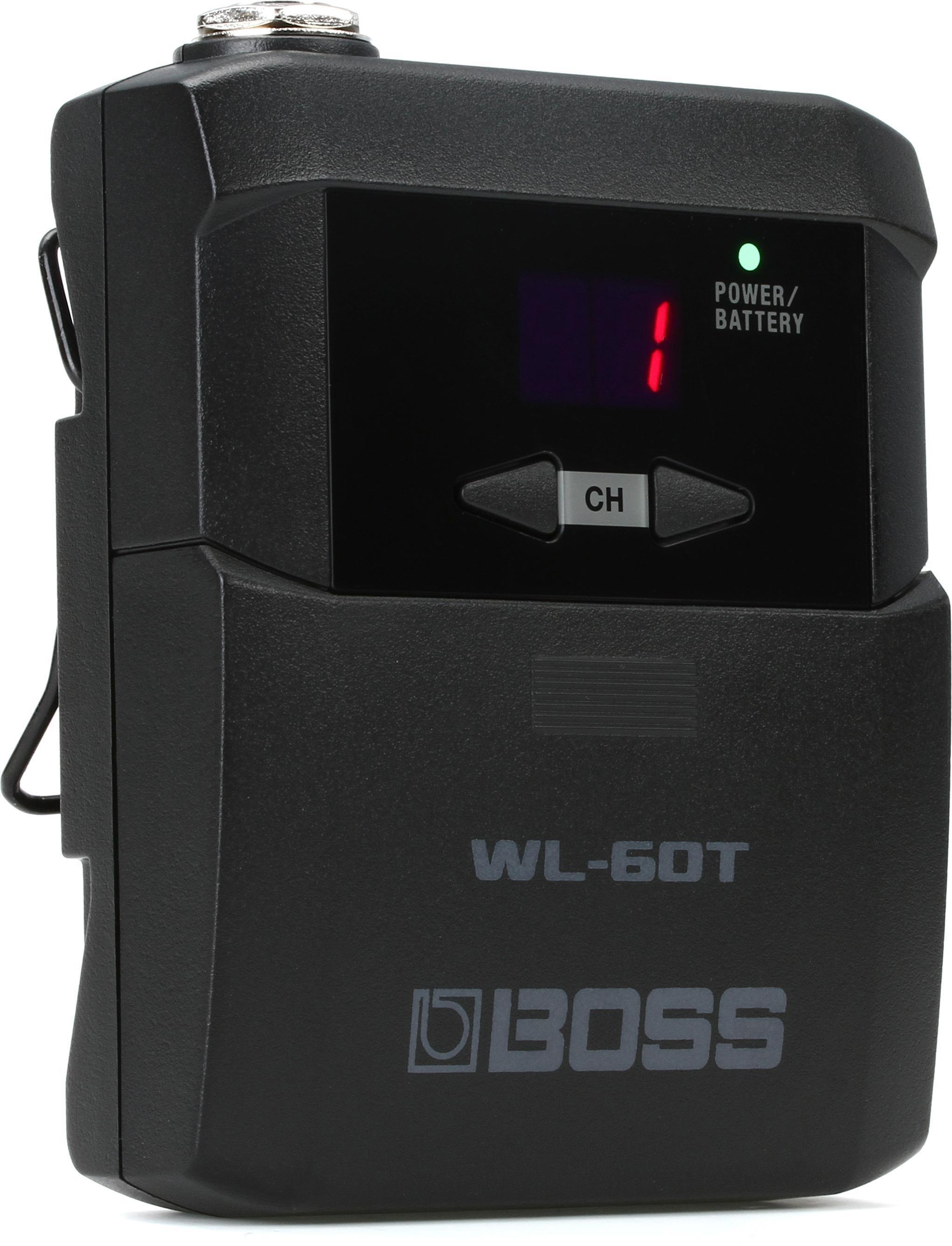 Boss WL-60 Guitar Wireless System | Sweetwater