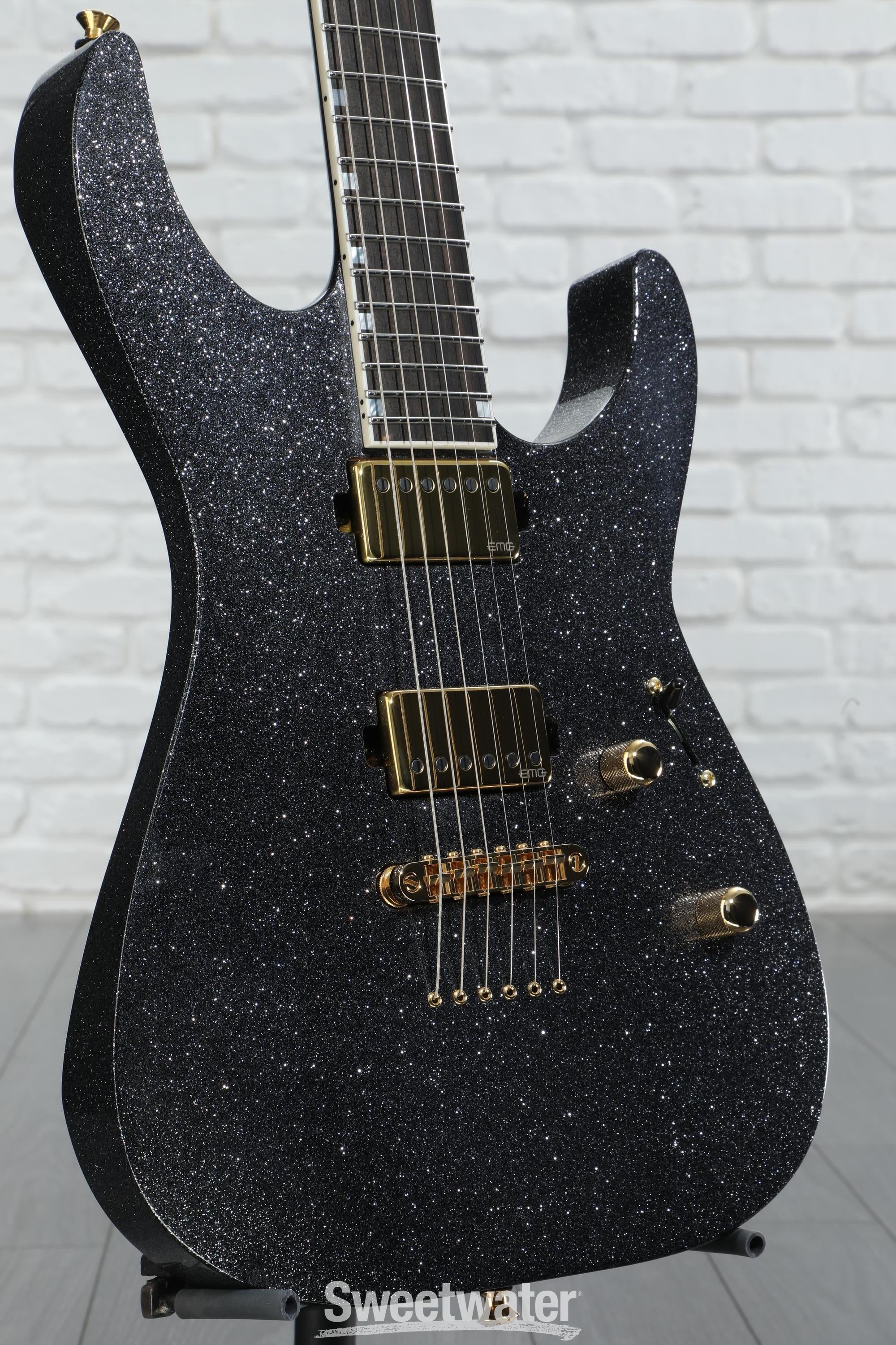 ESP E-Ⅱ M-Ⅱ NeckThru ESP E-II M-II Neck Thru Black | USA