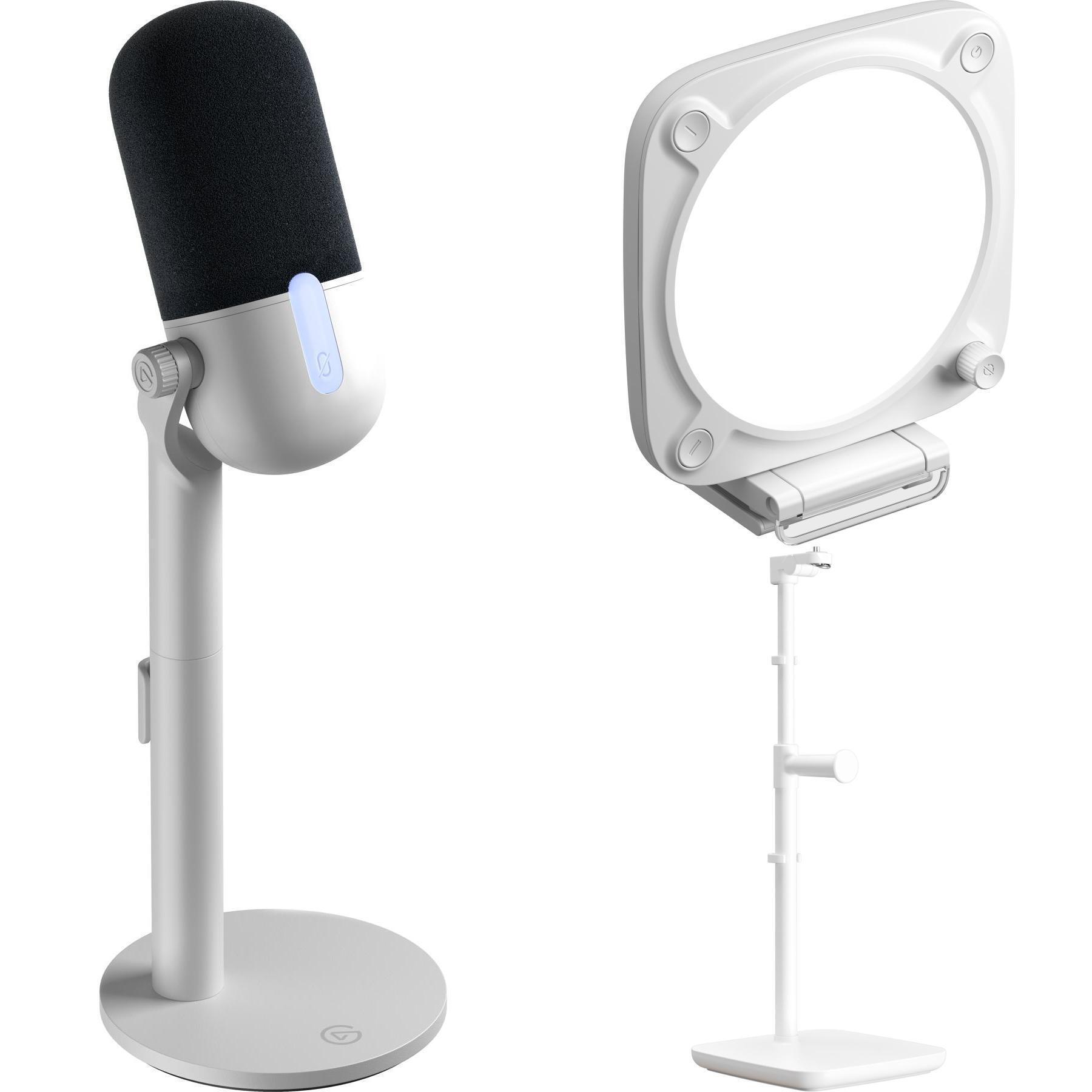 Elgato Wave Neo USB Condenser Microphone with Key Light and Stand