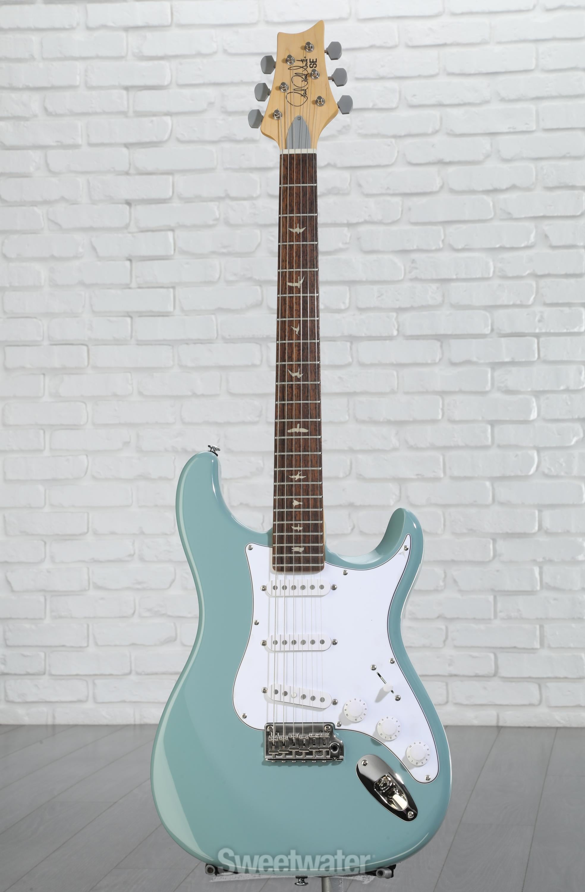 PRS SE Silver Sky Electric Guitar Stone Blue | Guitar Center
