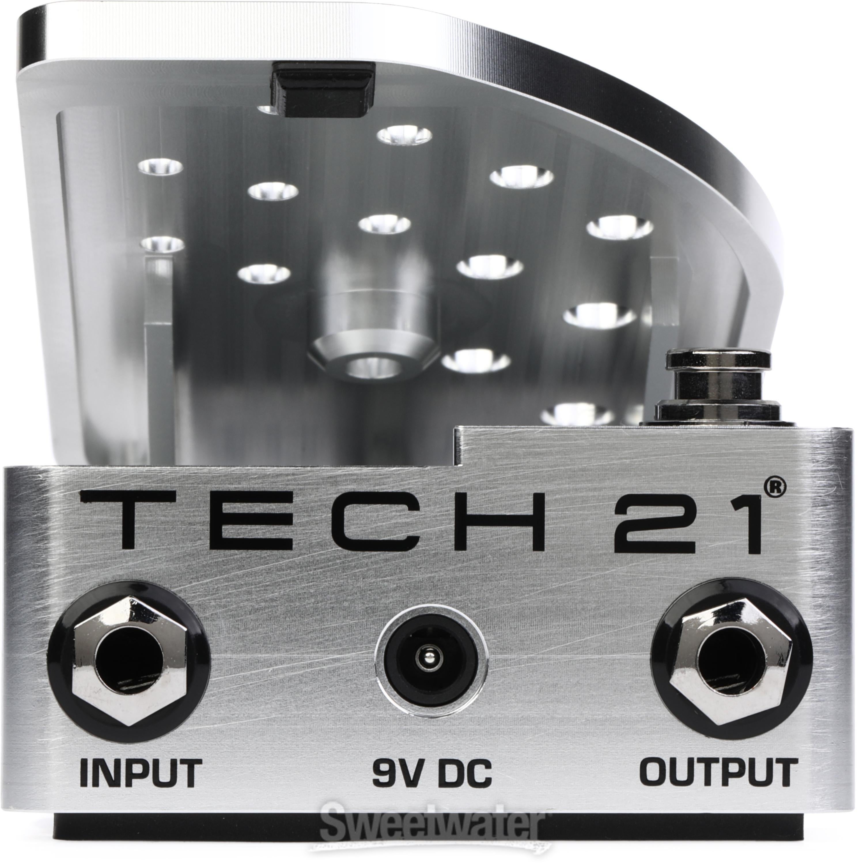 Tech 21 Killer Wail v2 Guitar Wah Pedal - Silver | Sweetwater