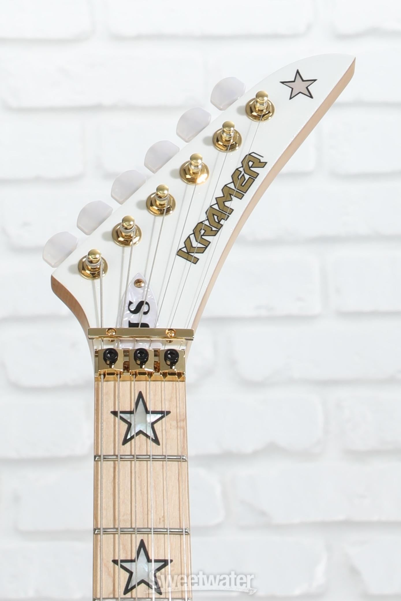 Kramer Jersey Star Electric Guitar - White Pearl