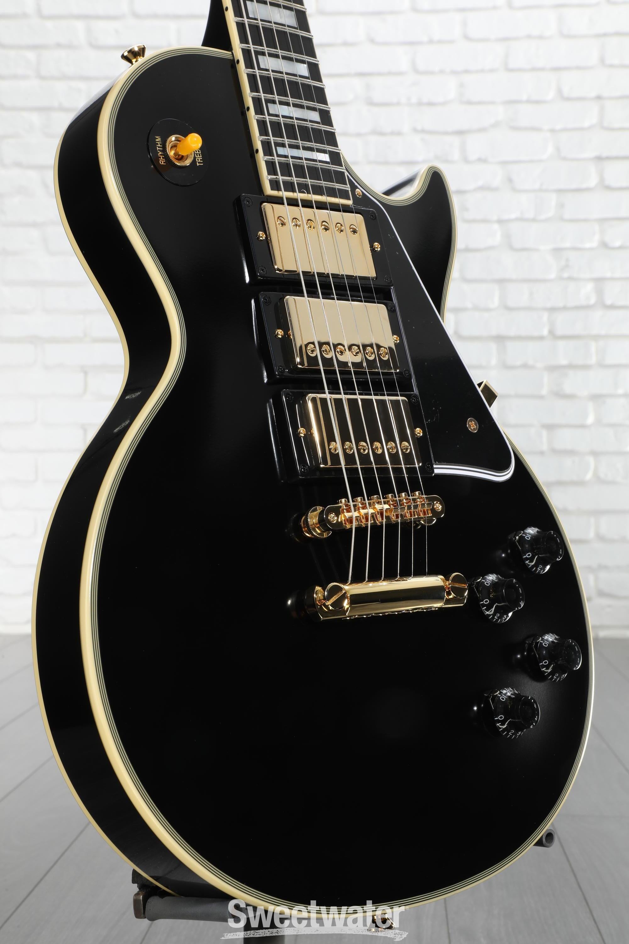 Epiphone 1957 Les Paul Custom Reissue Electric Guitar - Ebony