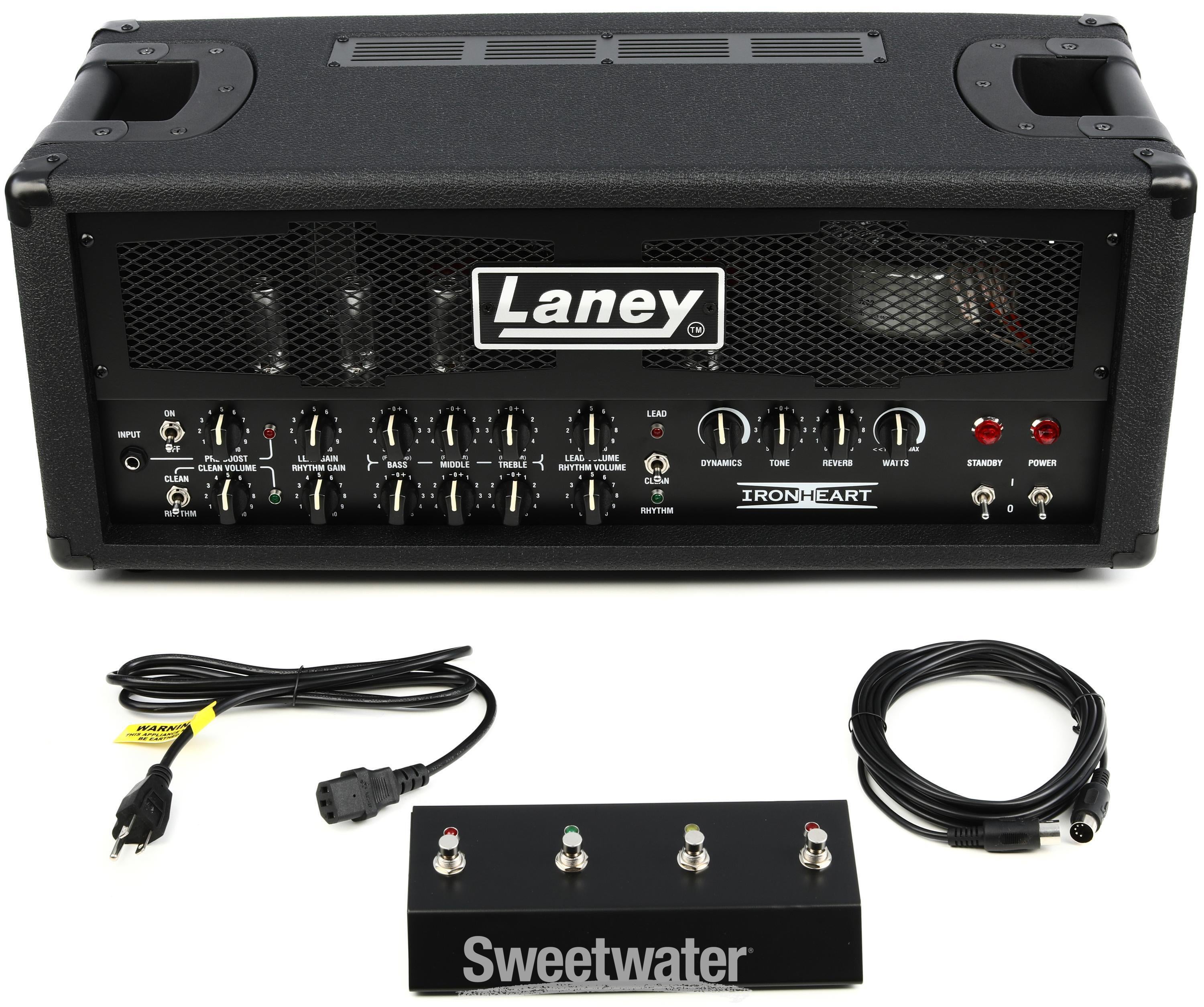 Laney Ironheart IRT120H 120-watt Tube Head | Sweetwater