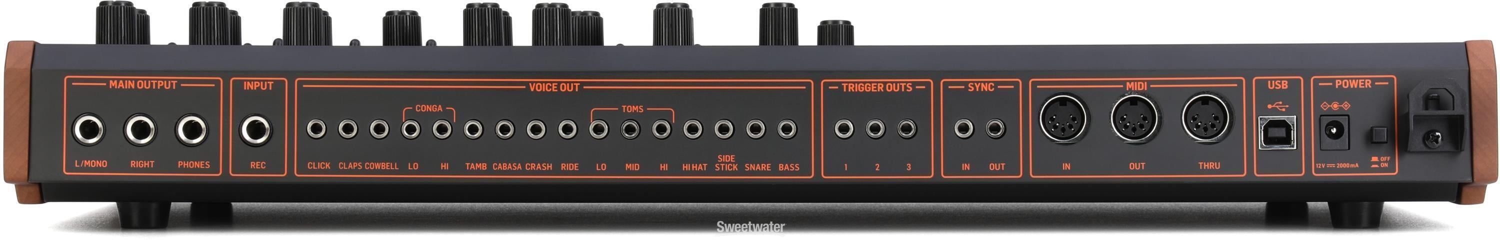 Behringer LmDrum Hybrid Sampling Drum Machine Reviews | Sweetwater