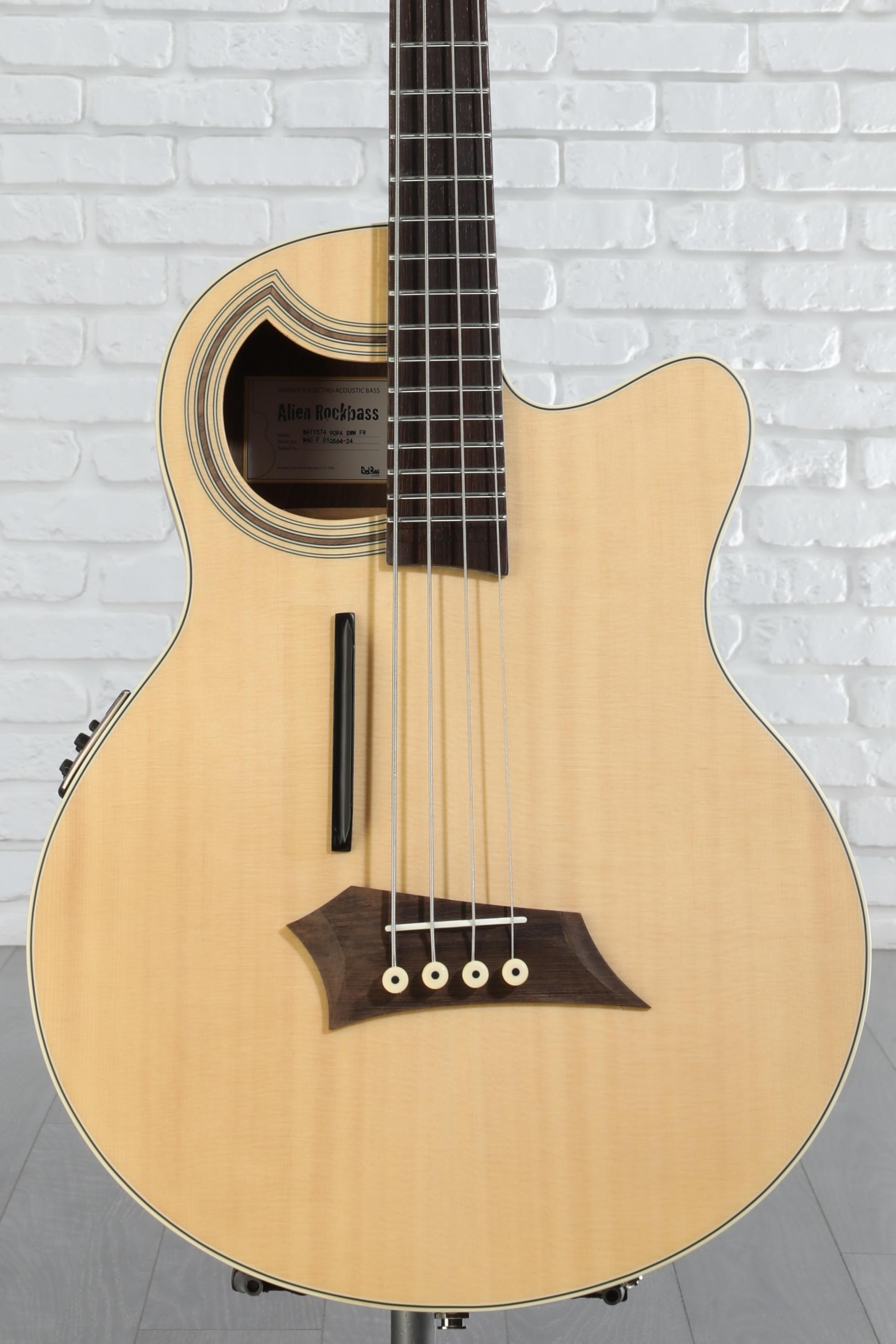Warwick Rockbass Alien Deluxe, 4 String - Natural