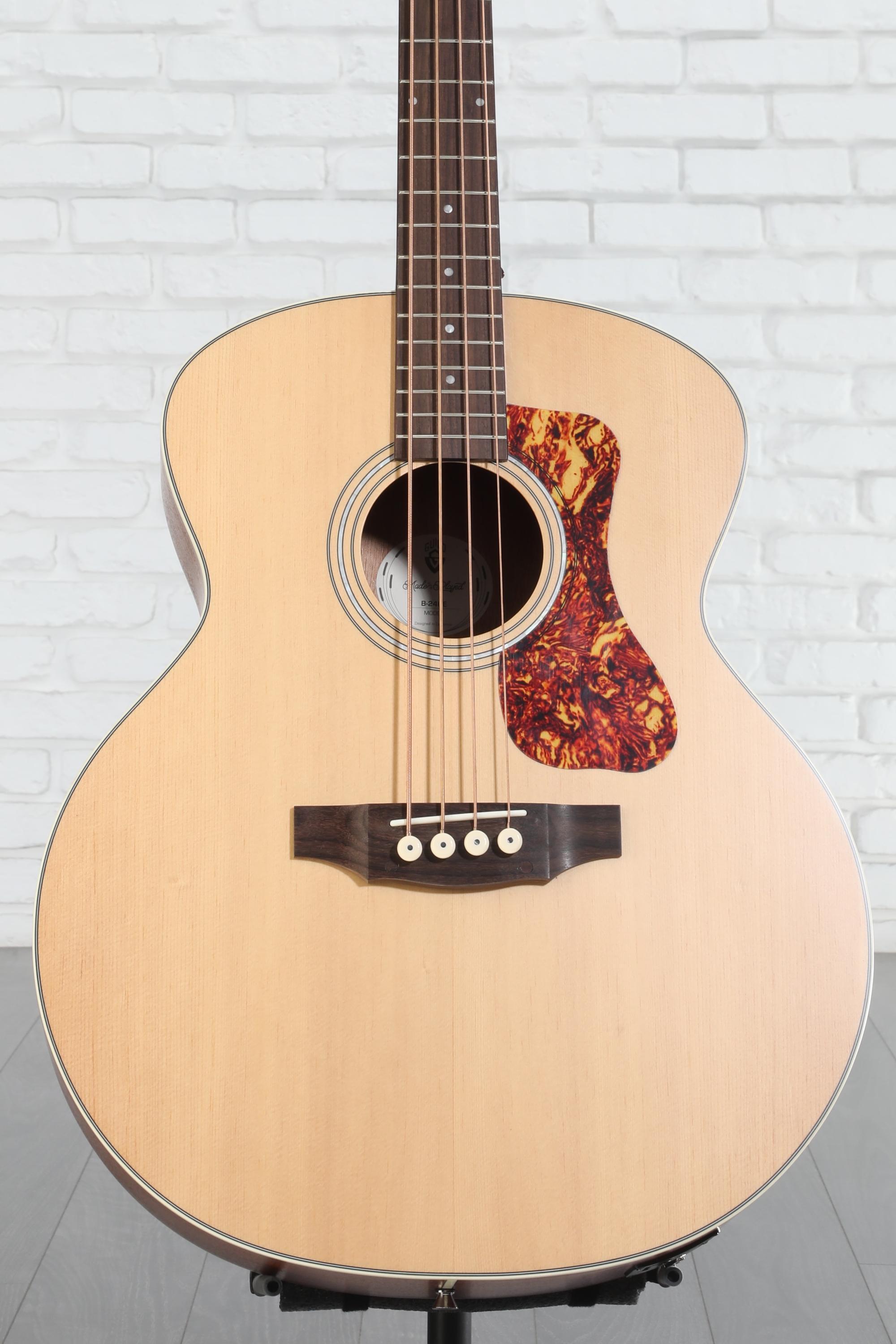 Guild B-240E Concert Acoustic-electric Bass Guitar - Natural