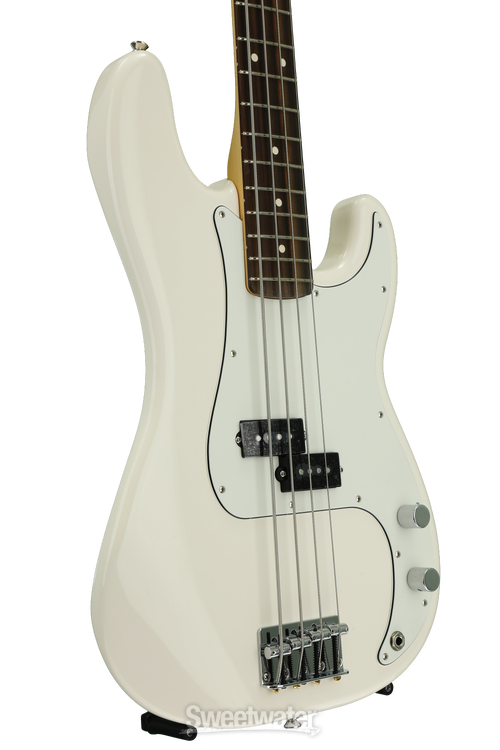 Fender Standard Precision Bass - Arctic White with Rosewood