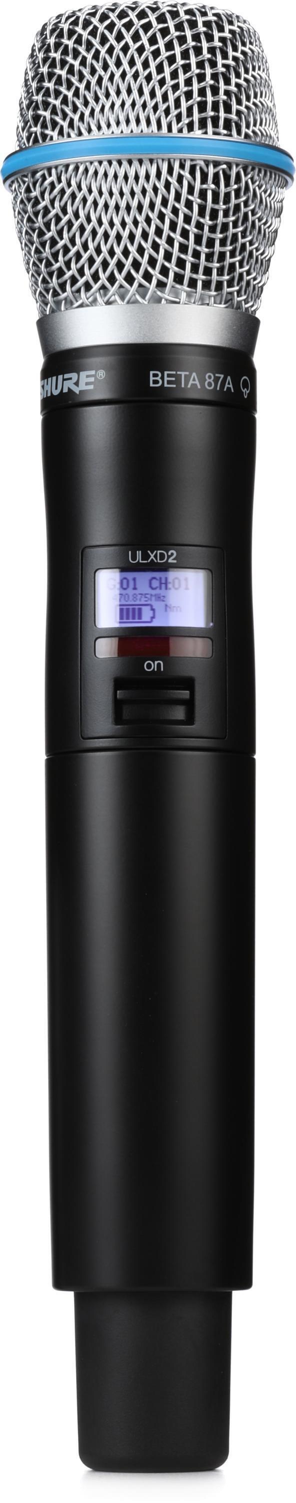 SHURE シュア BETA87A Shure ULXD2 Digital Handheld Transmitter - Beta87A Cartridge