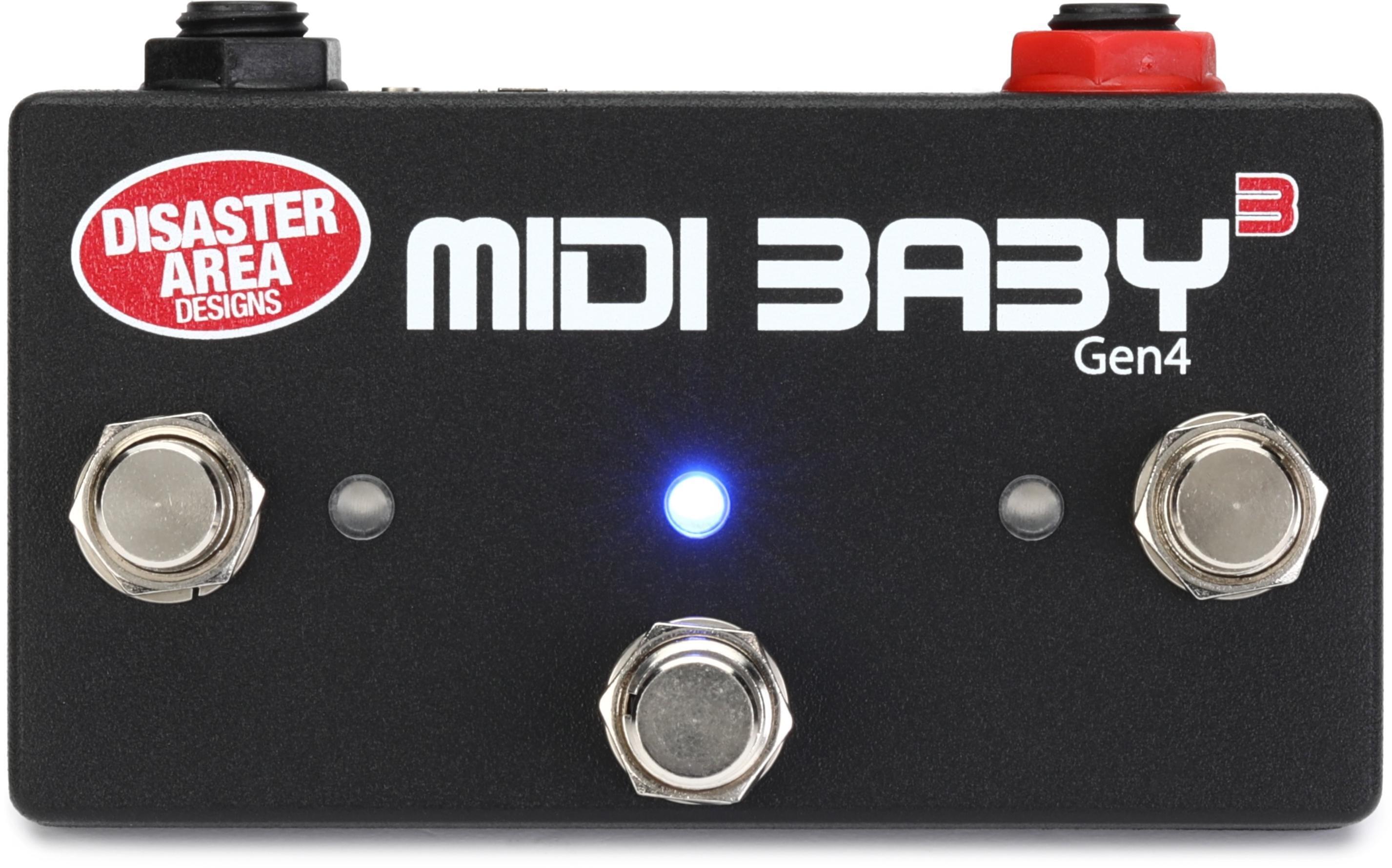 Disaster Area Designs MIDI Baby 3 Gen4 MIDI Footswitch