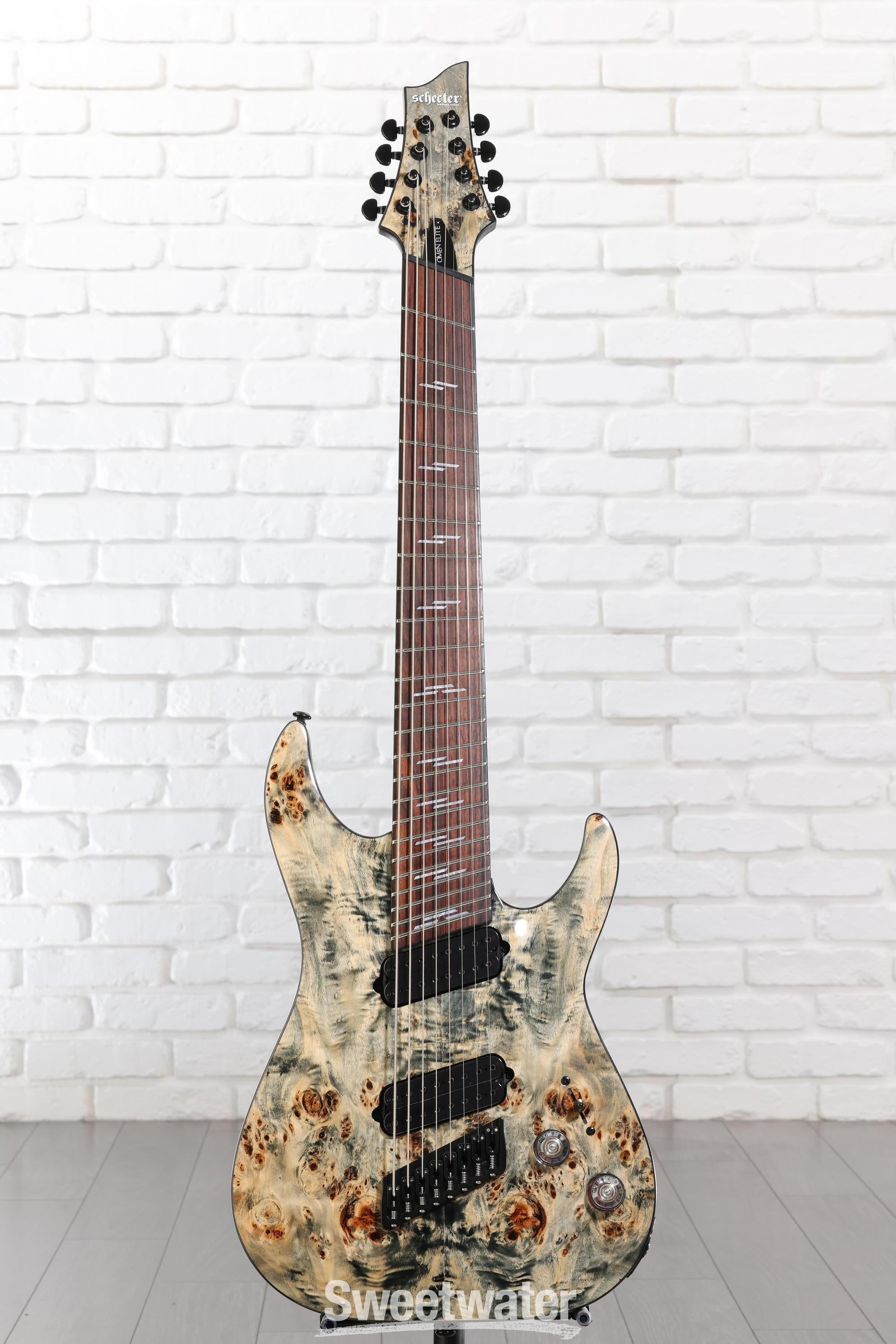 Schecter Omen Elite-8 Multiscale 8-string Electric Guitar