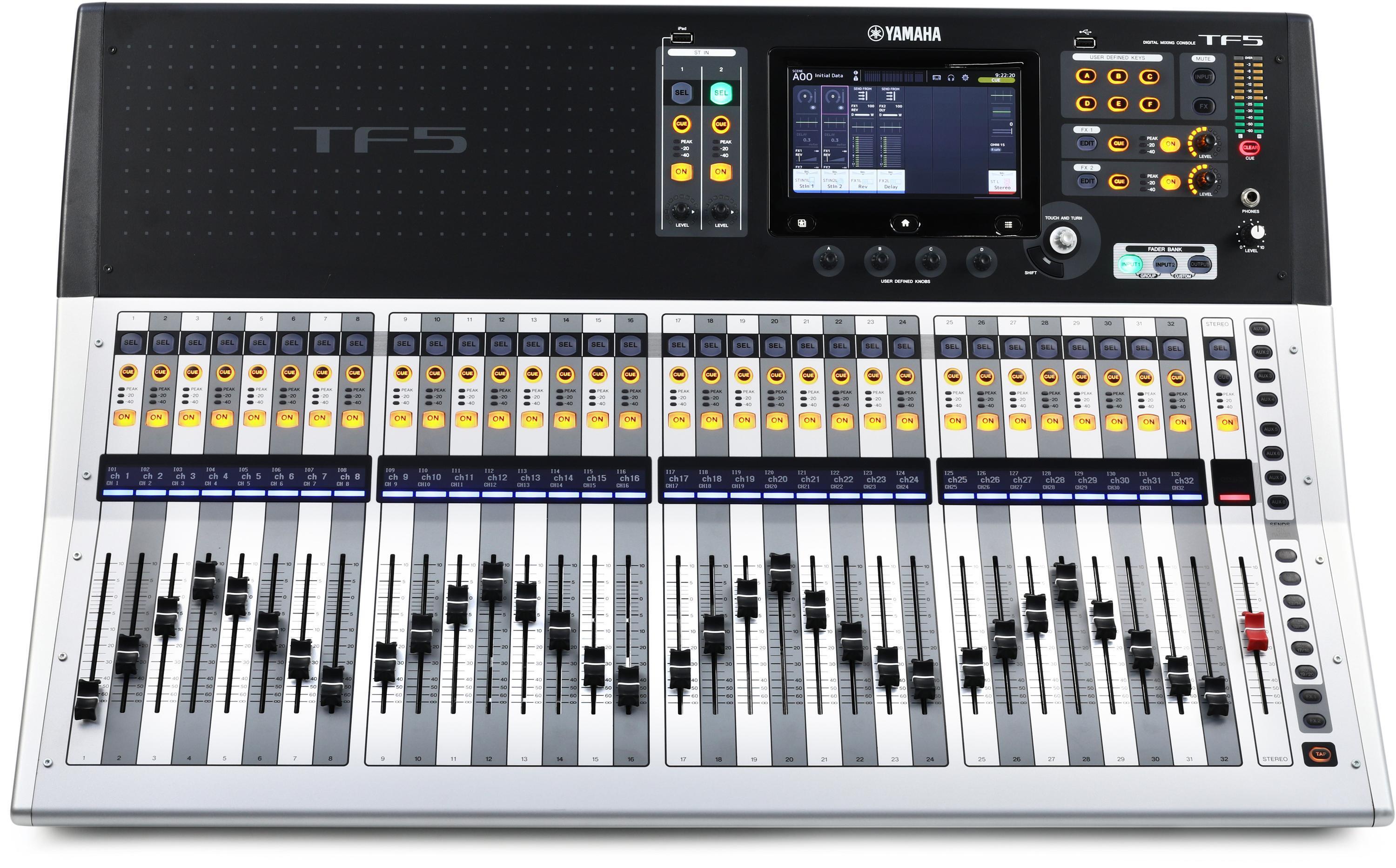 YAMAHA CONSOLE DE MIXAGE NUMERIQUE – TF5