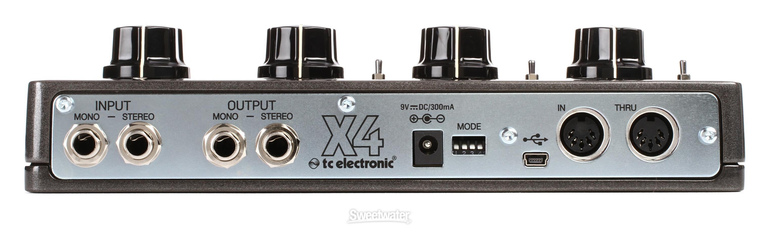 TC Electronic Ditto X4 Looper Pedal | Sweetwater