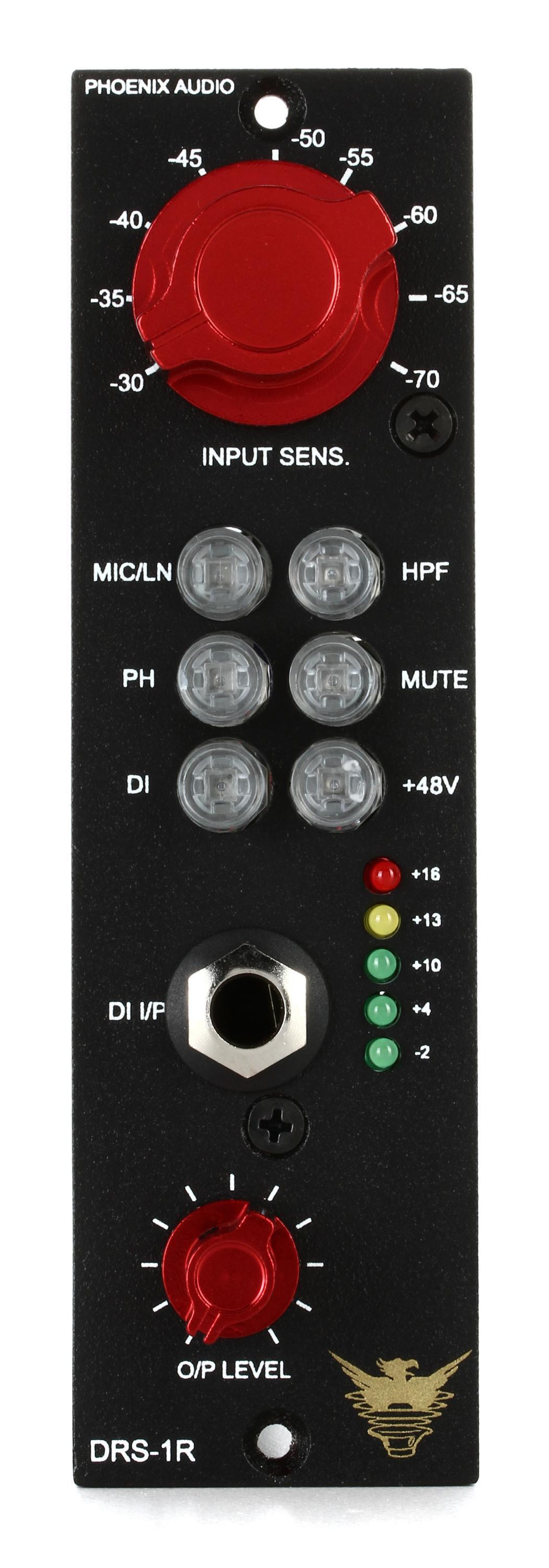 Phoenix Audio DRS-1R/500 500 Series Microphone Preamp | Sweetwater