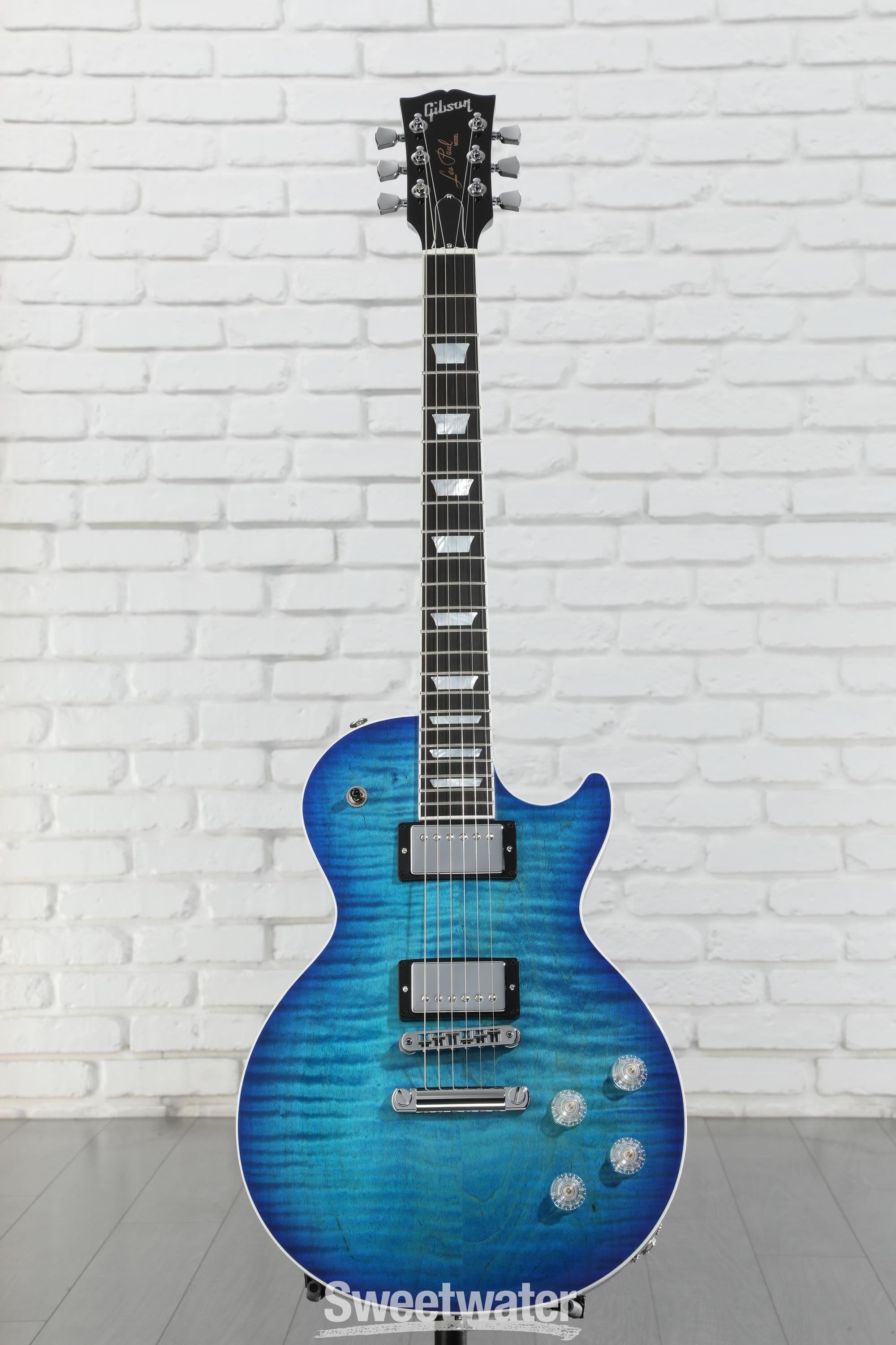 Gibson Les Paul Modern Figured Electric Guitar - Cobalt