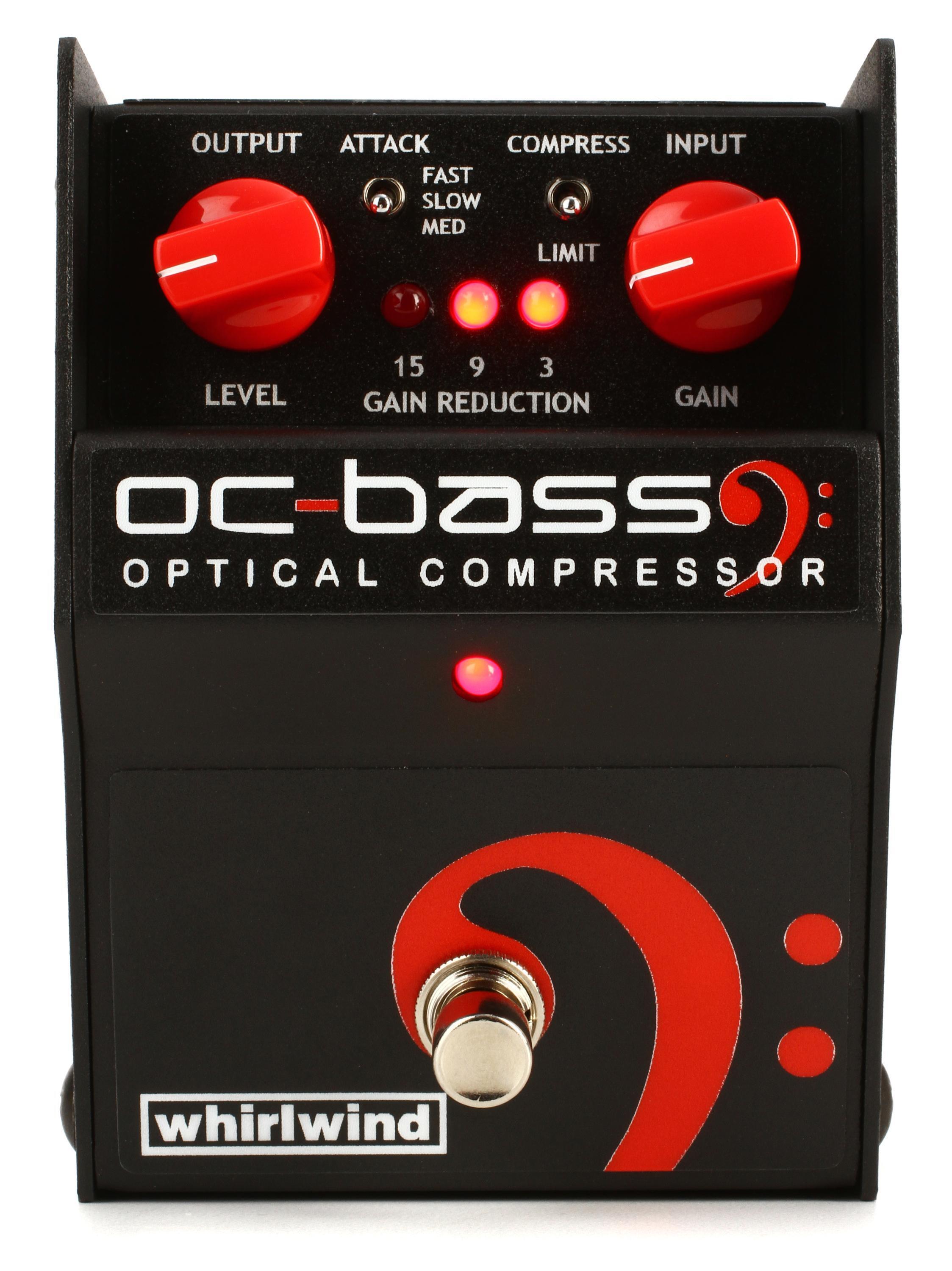 Whirlwind OC Bass Optical Compressor Pedal