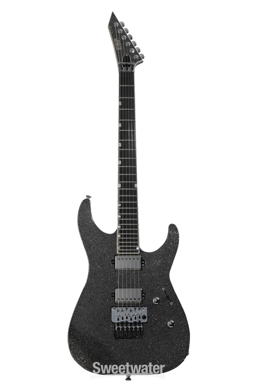 ESP M-II NTB FR USA Electric Guitar - Black Sparkle